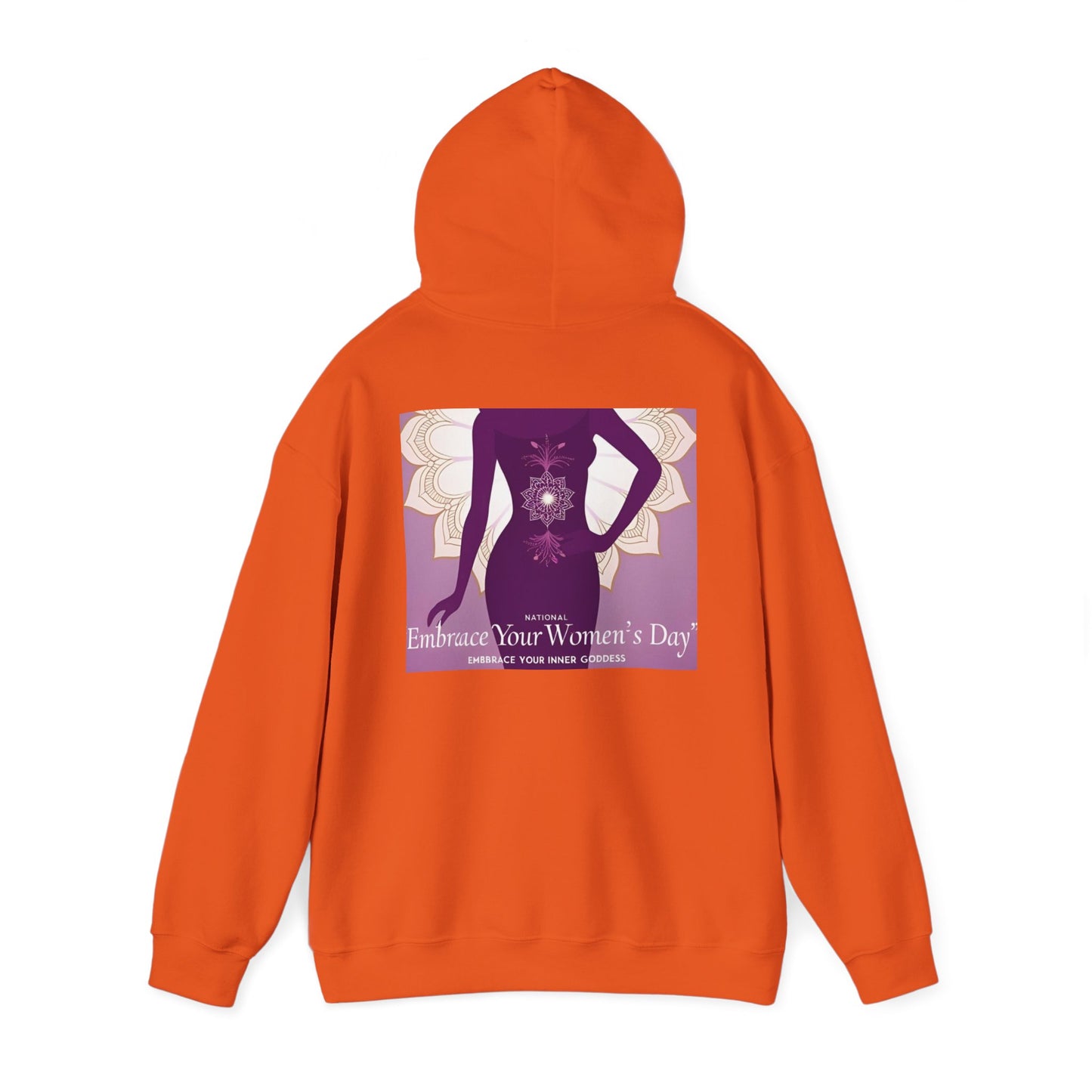 Embrace Your Women's Day Hoodie - Unisex Heavy Blend Sweatshirt