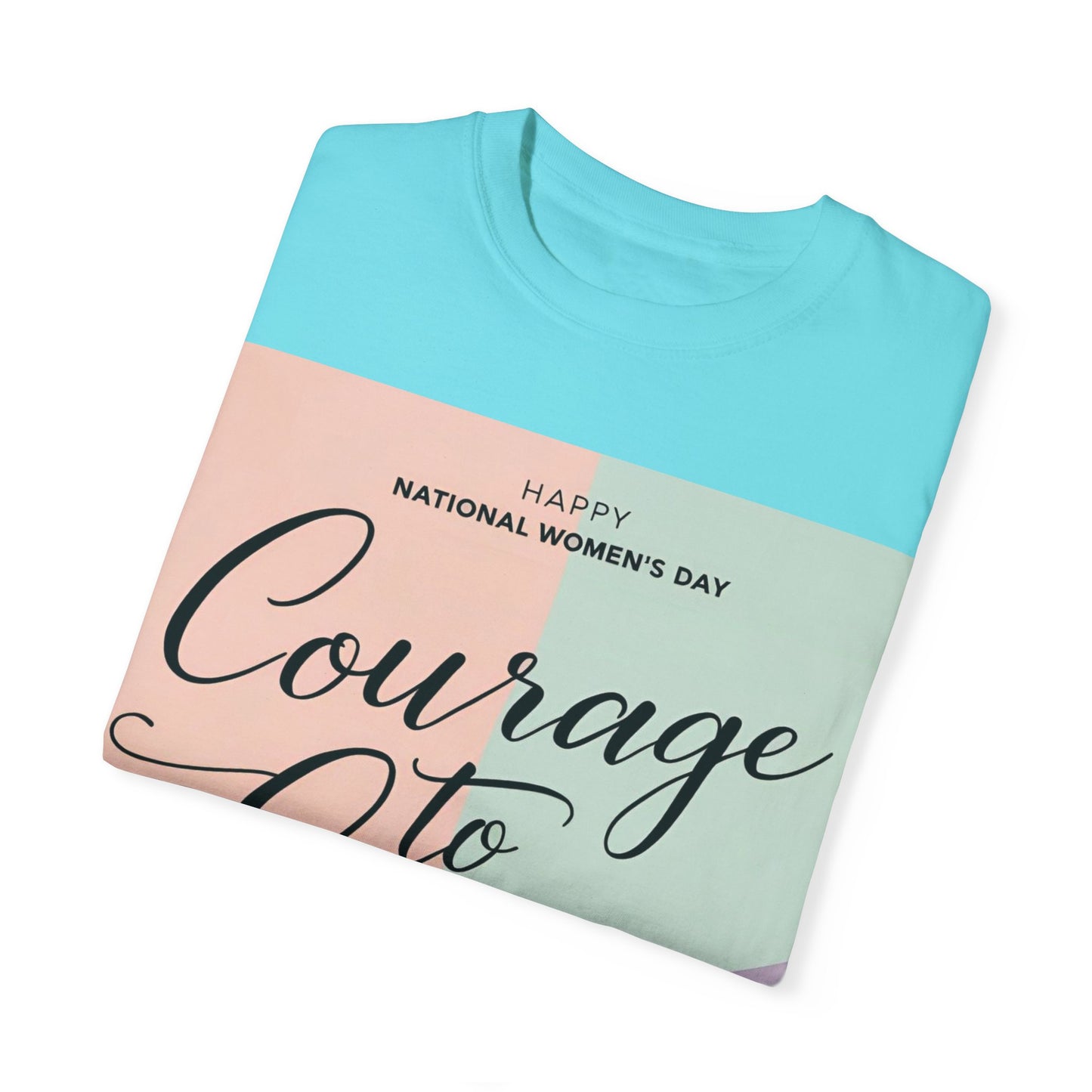 Courage to Care Unisex-T-hemp vir Geestesgesondheidsbewustheid