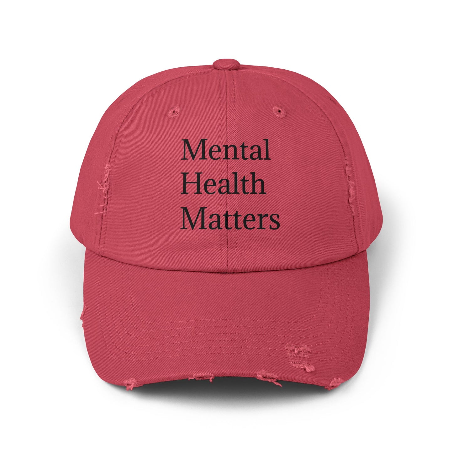 Distressed Cap - Mental Health Matter