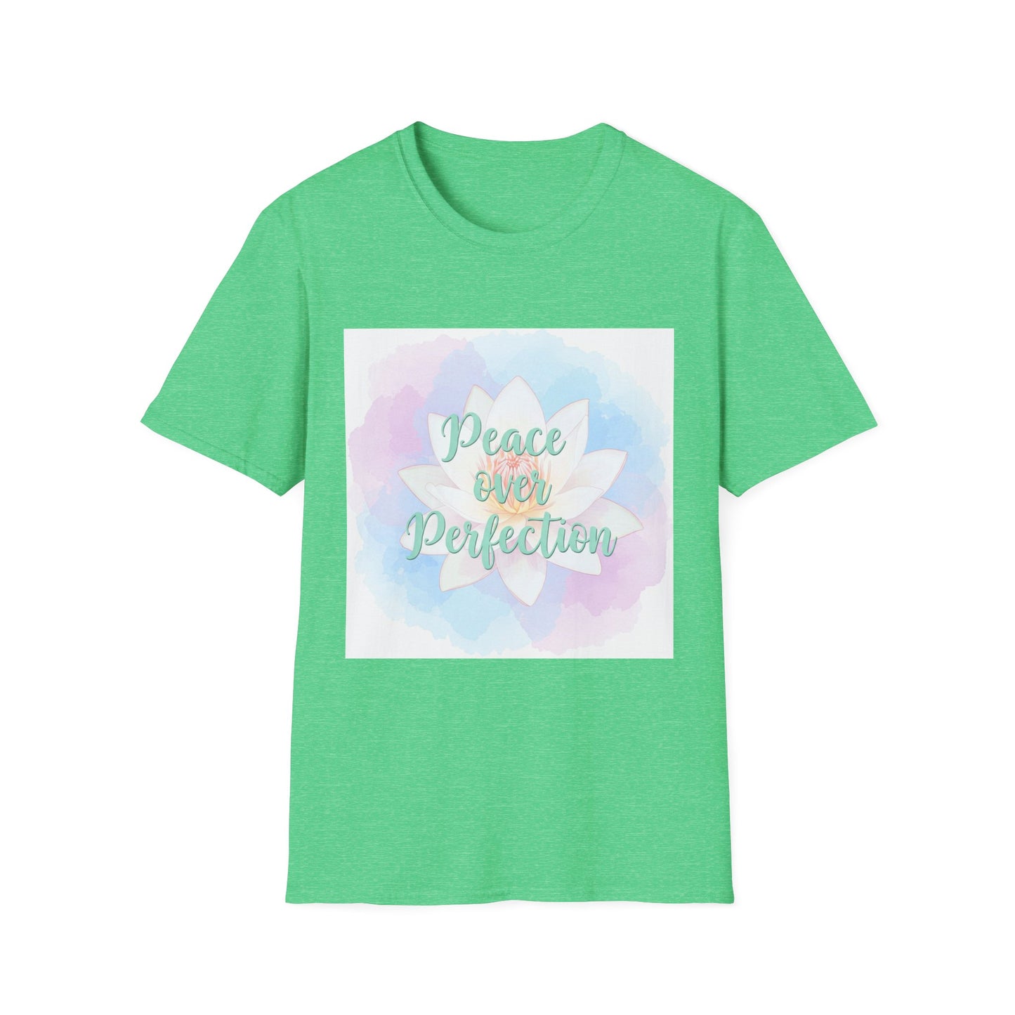 Peace Over Perfection Unisex Softstyle T-Shirt - Inspirational Casual Wear