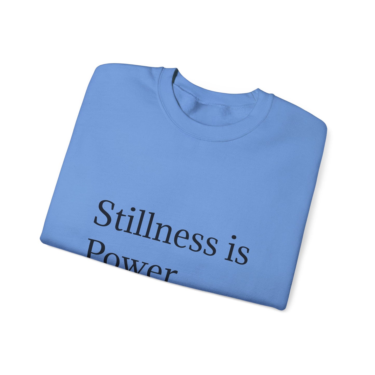 Stillness သည် Power Unisex Heavy Blend™ Crewneck Sweatshirt ဖြစ်သည်။