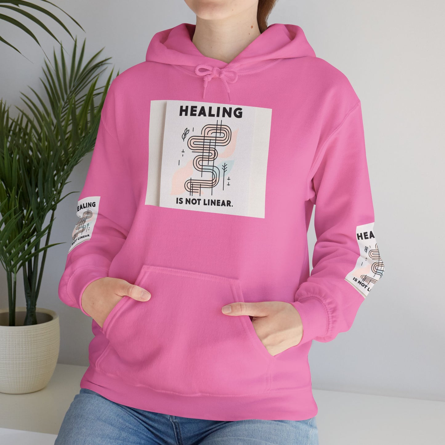 Healing is Not Linear Hoodie