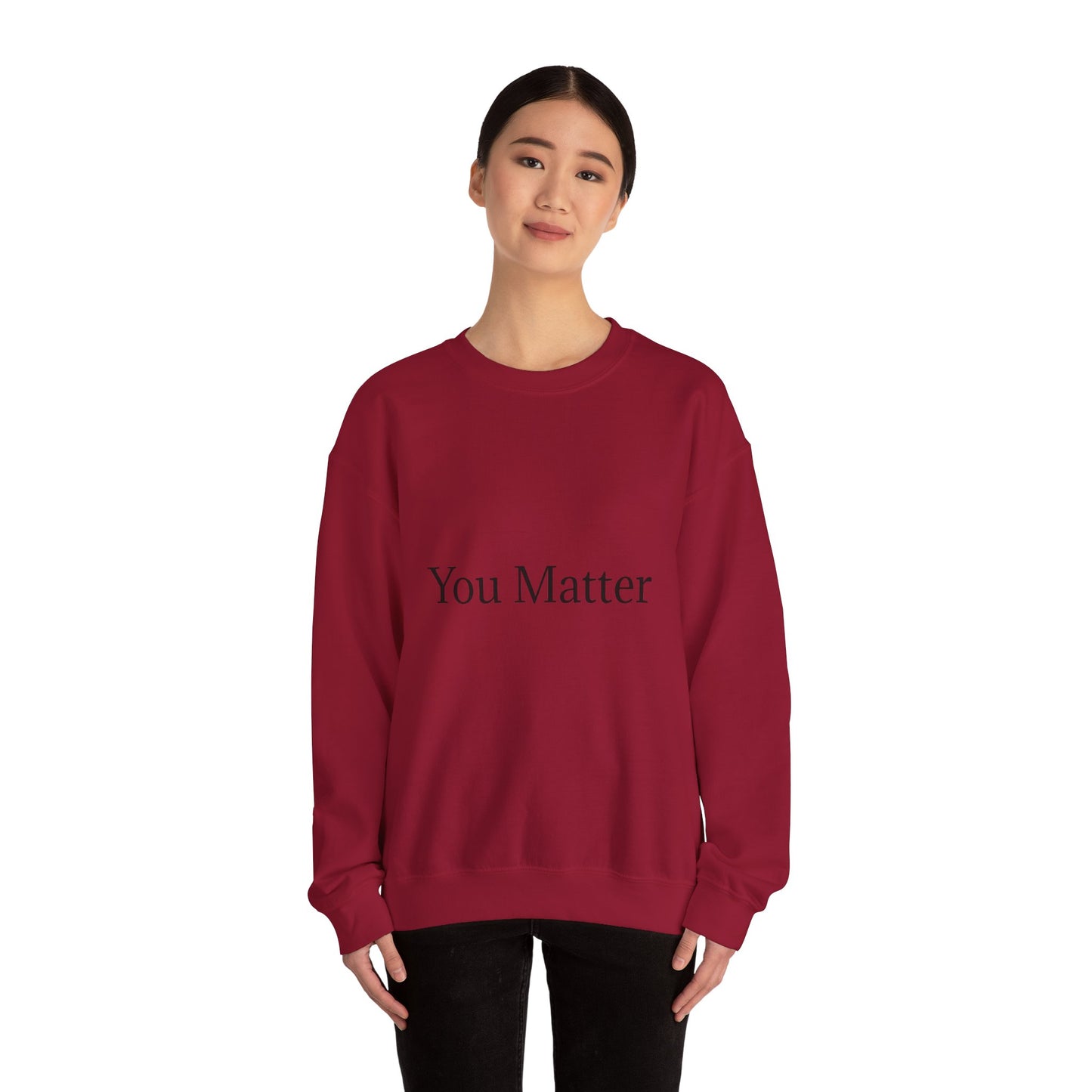 You Matter Unisex Heavy Blend™ Rondnek-trui - Gerieflike en inspirerende klere