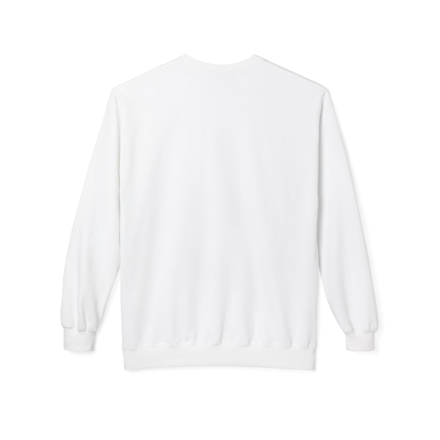 Inspirerende Fleece Crewneck-trui - "Hou aan om vorentoe te beweeg"