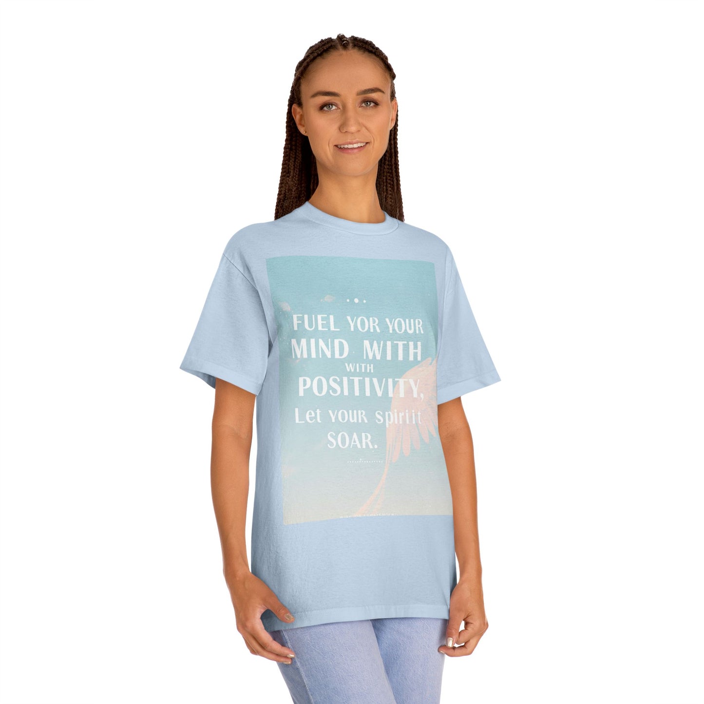 Inspirerende Positiwiteit Unisex Klassieke Tee - Mindset Motivering T-hemp