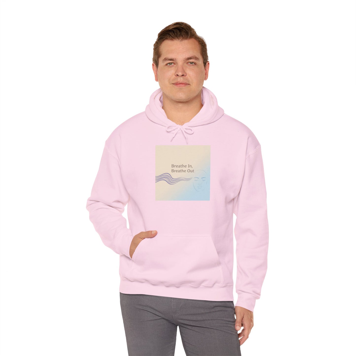 Mindfulness Breathe In Hoodie for Stress Relief