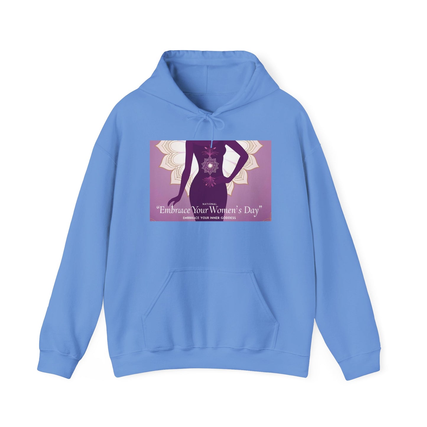 Embrace Your Women's Day Hoodie - Unisex Heavy Blend Sweatshirt