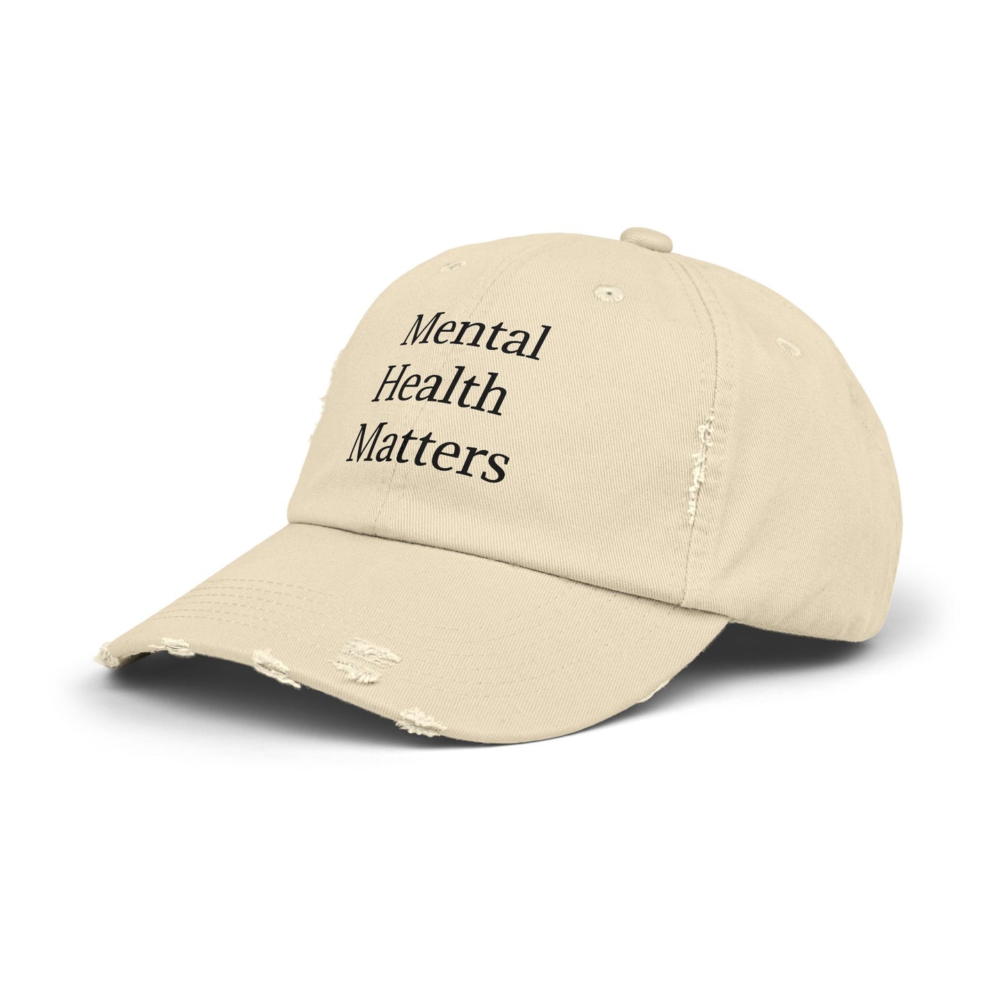 Distressed Cap - Mental Health Matter