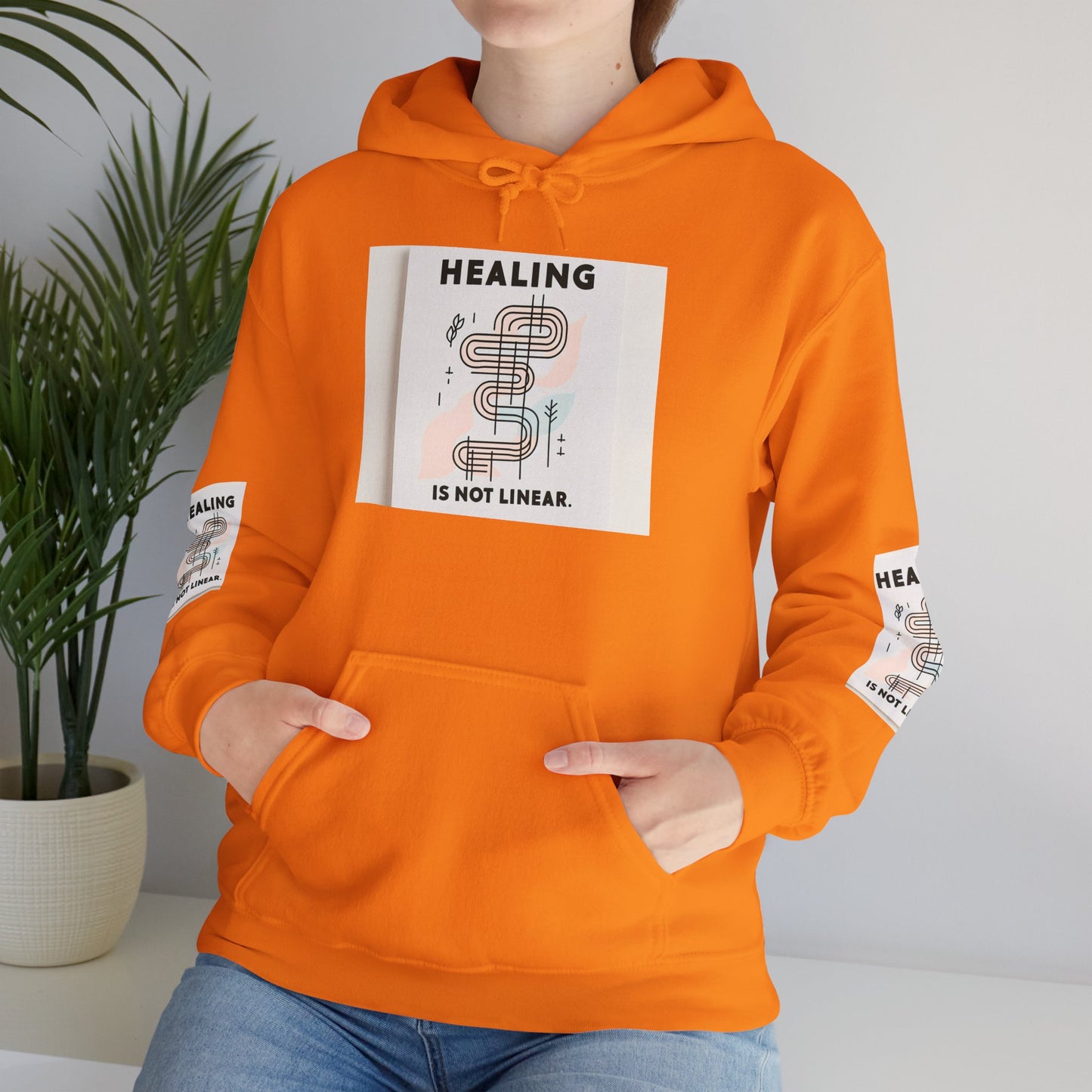 Genesing is nie lineêre hoodie nie