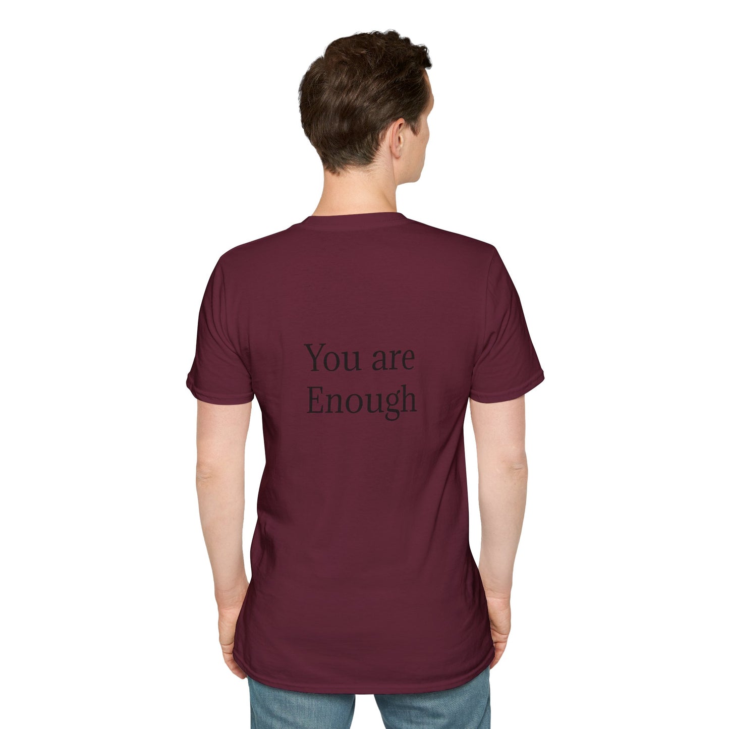 Inspirational Unisex Softstyle T-Shirt - "You are Enough"