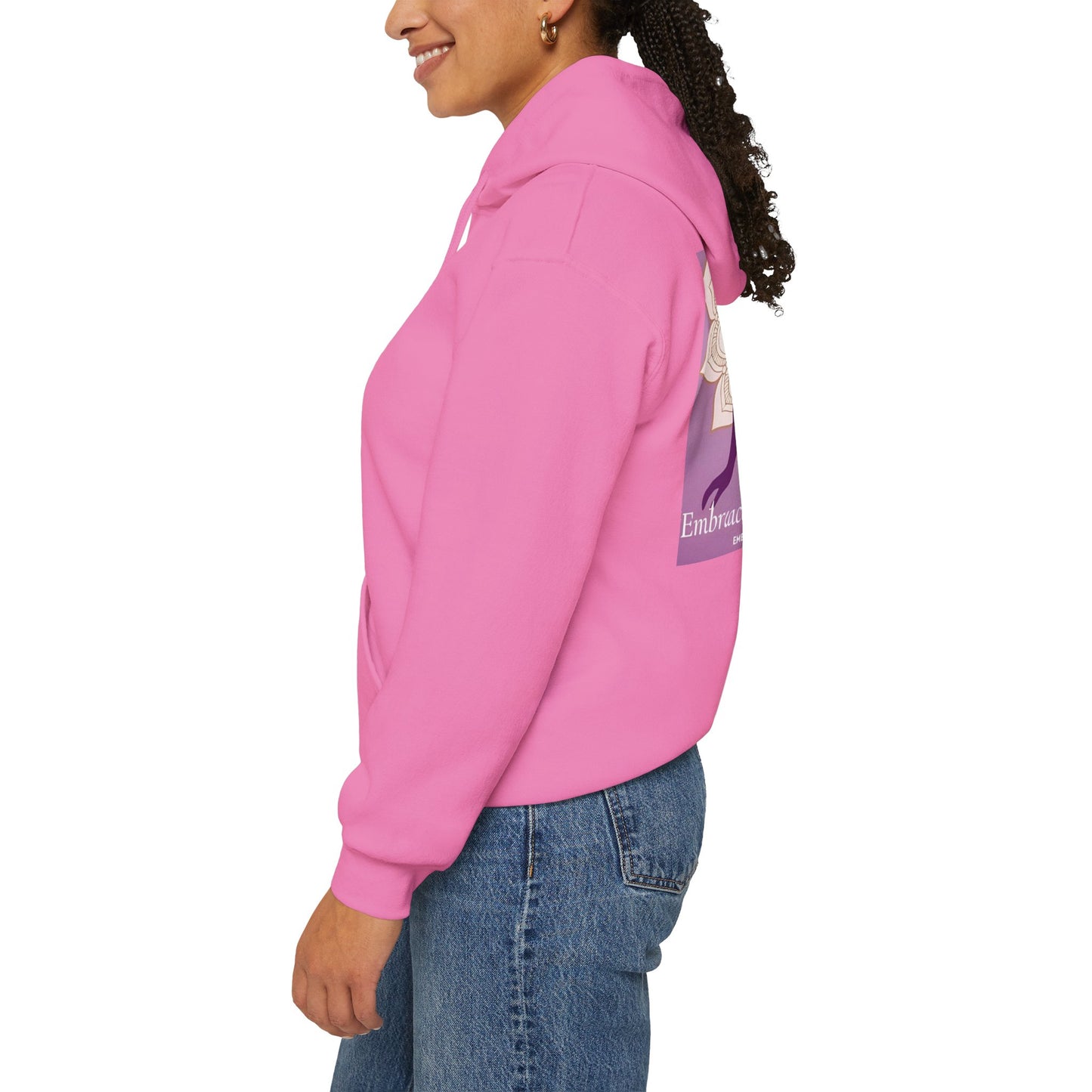 Embrace Your Women's Day Hoodie - Unisex Heavy Blend Sweatshirt