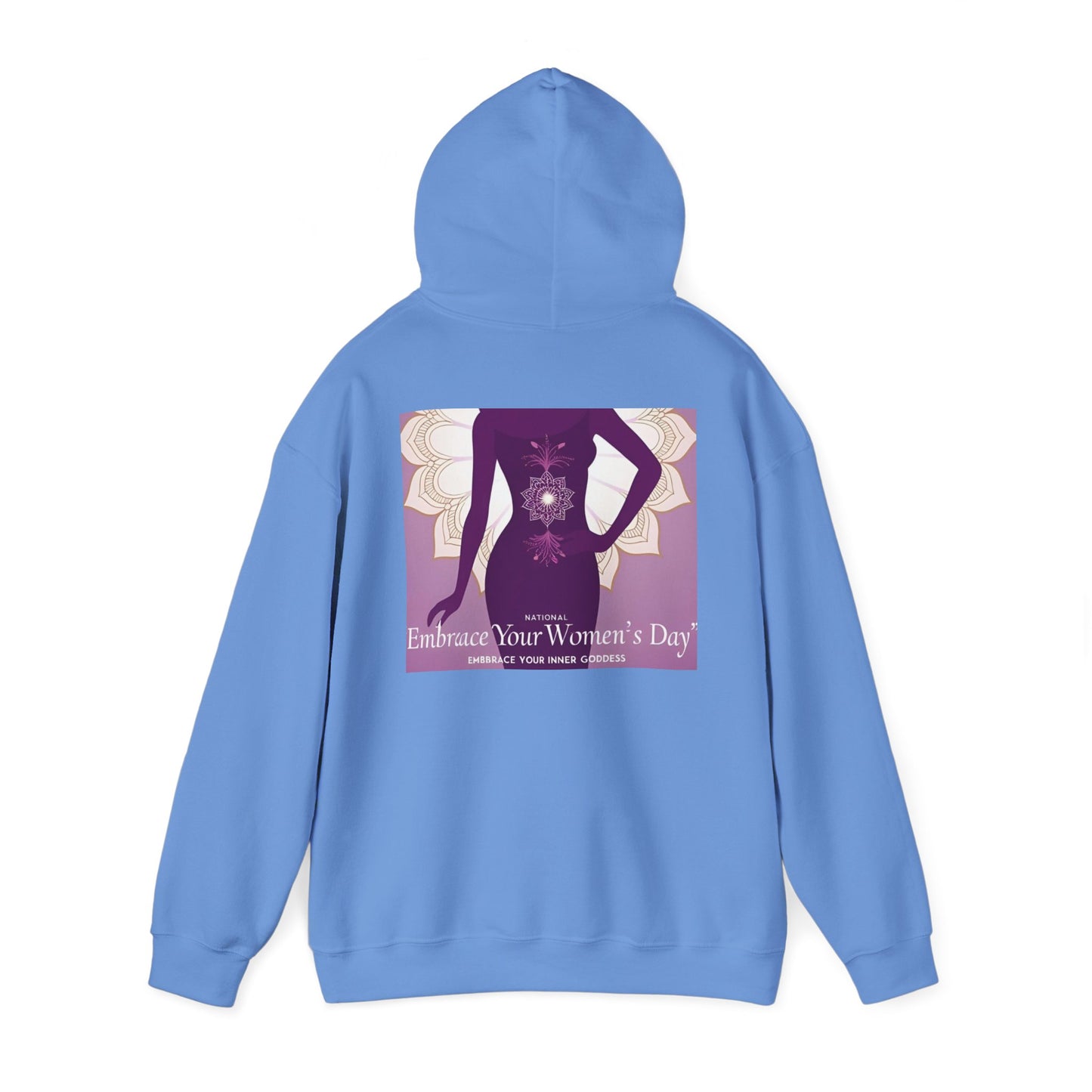 Embrace Your Women's Day Hoodie - Unisex Heavy Blend Sweatshirt