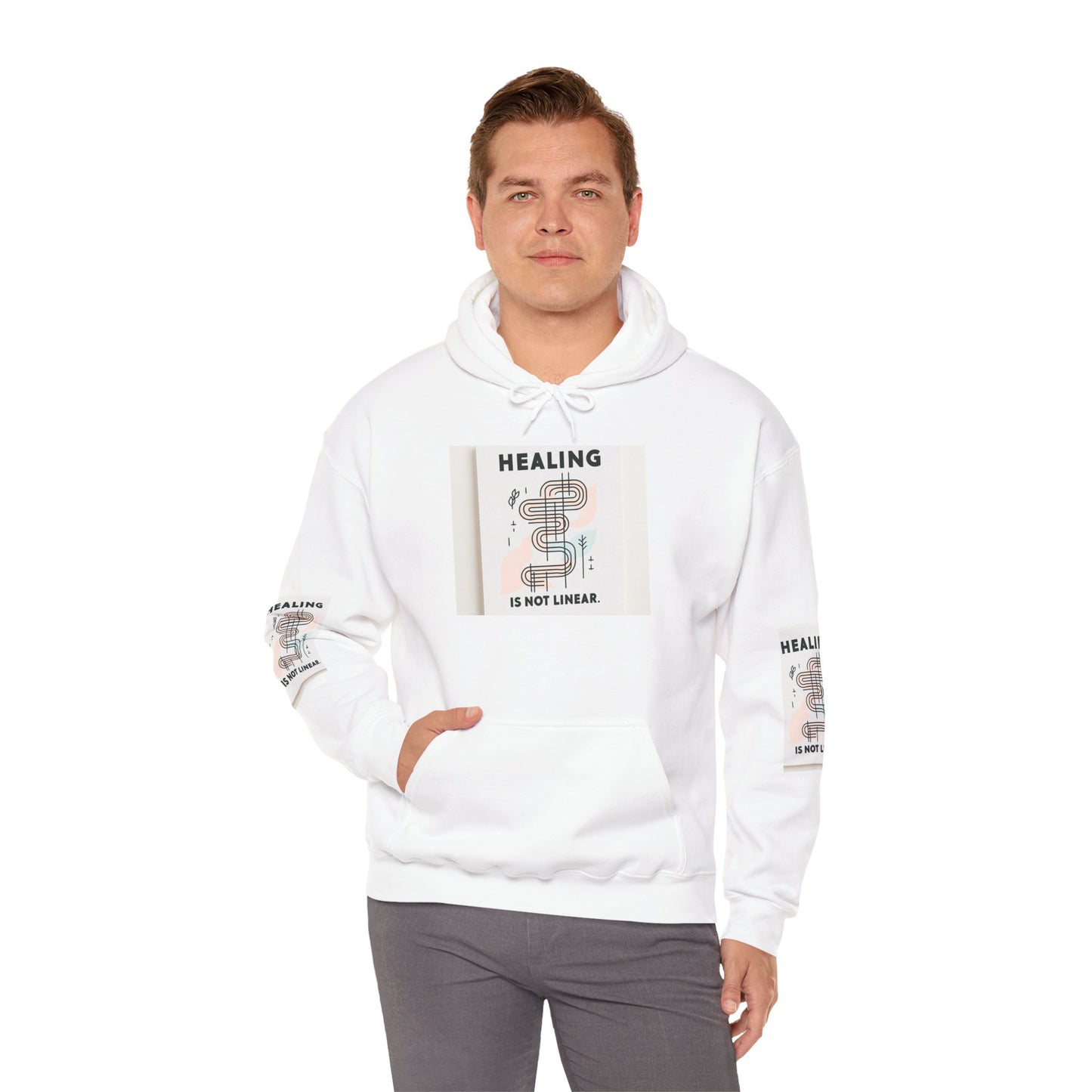 Genesing is nie lineêre hoodie nie