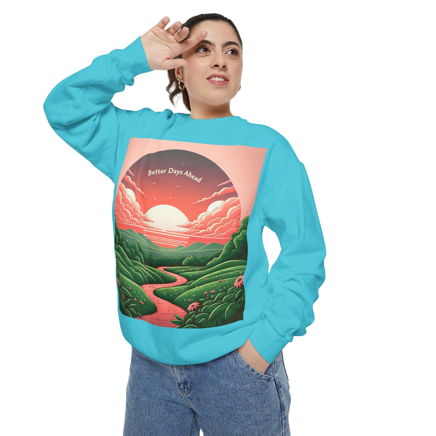 Unisex Garment-Dyed Sweatshirt