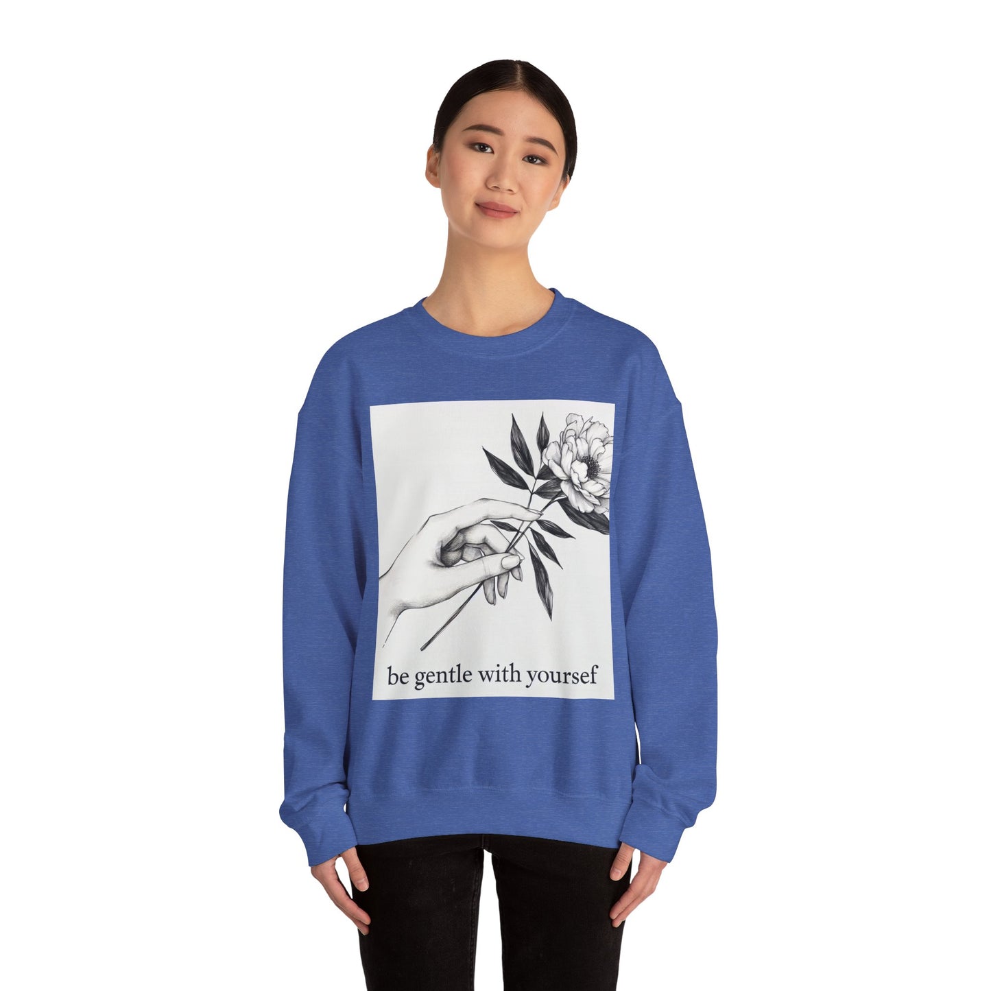 Be Gentle With Yourself Crewneck Sweatshirt - Unisex Heavy Blend™