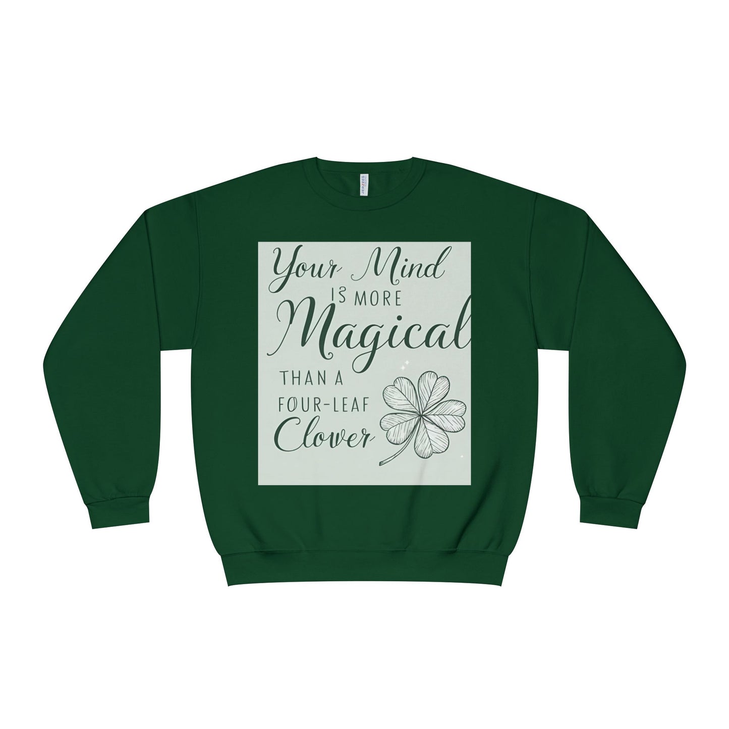 Magical Mind Crewneck အင်္ကျီ - Unisex လှုံ့ဆော်မှုပေးသည့် အဝတ်အစား