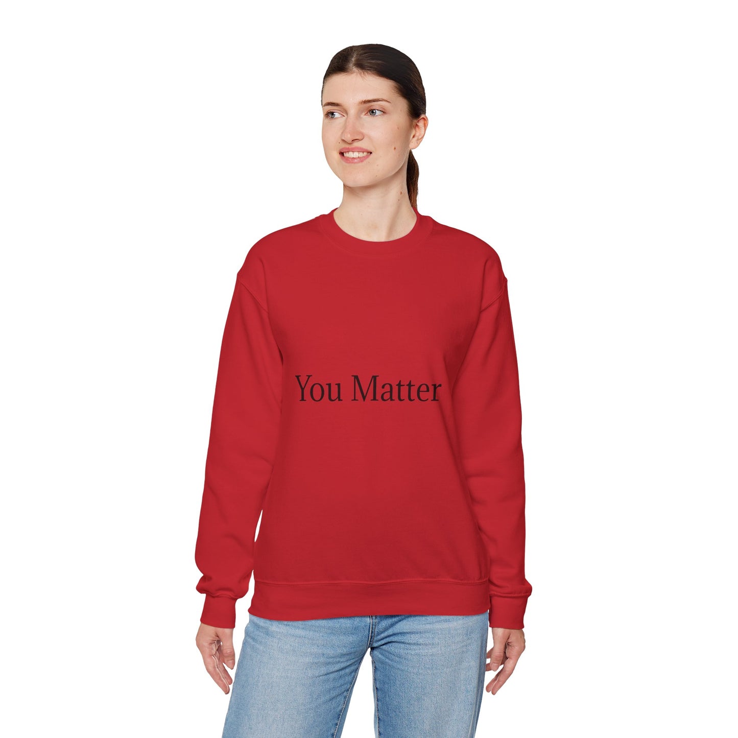 You Matter Unisex Heavy Blend™ Rondnek-trui - Gerieflike en inspirerende klere