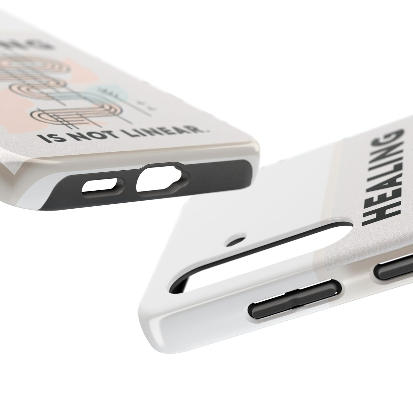 Healing Is Not Linear Tough Phone Case - Durable and Stylish Protection for Your Device