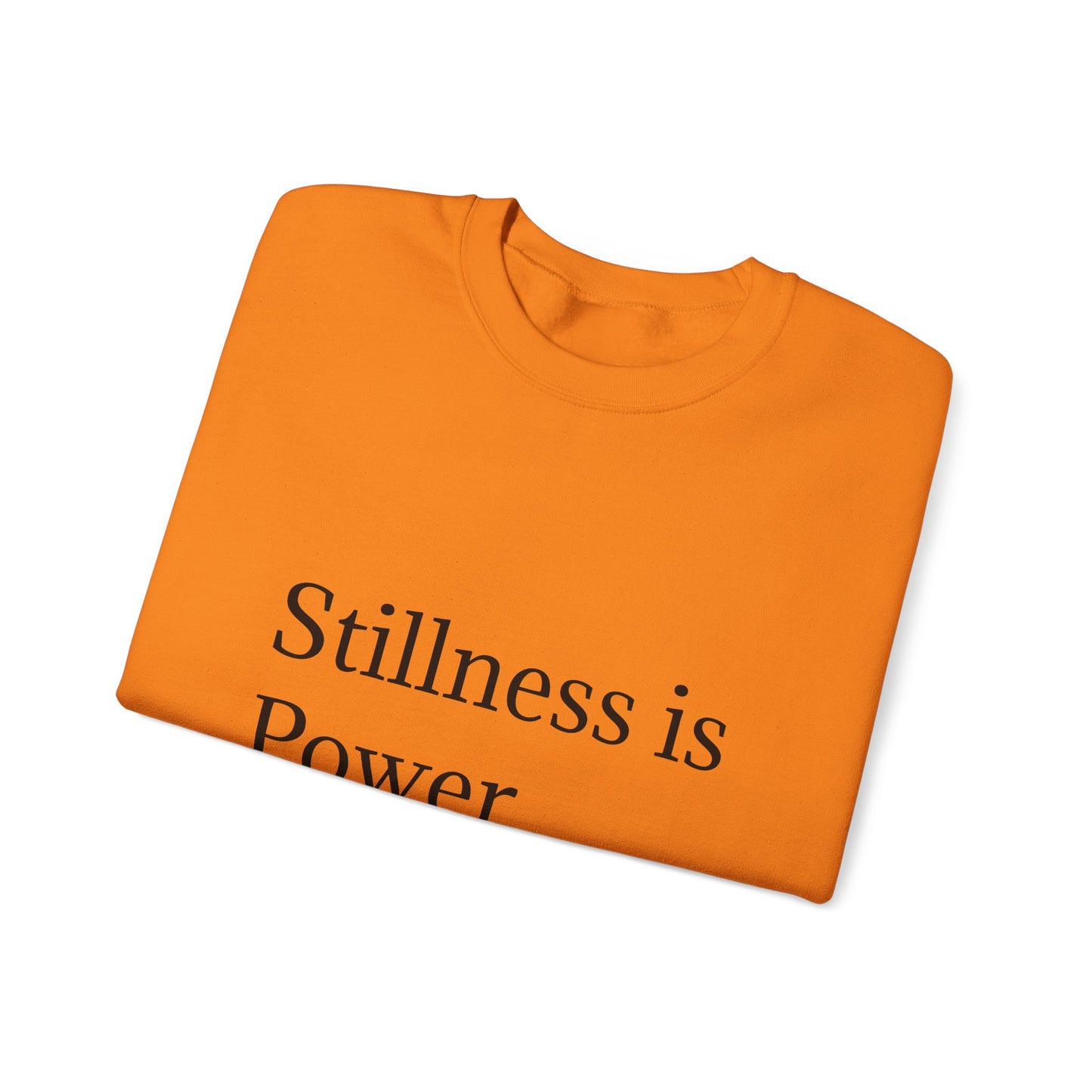 Stillness is Power Unisex Heavy Blend™ Crewneck Sweatshirt