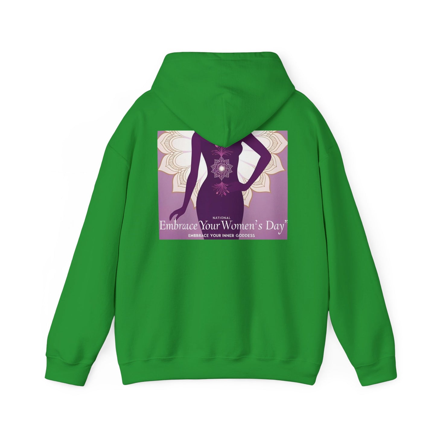 Embrace Your Women's Day Hoodie - Unisex Heavy Blend Sweatshirt