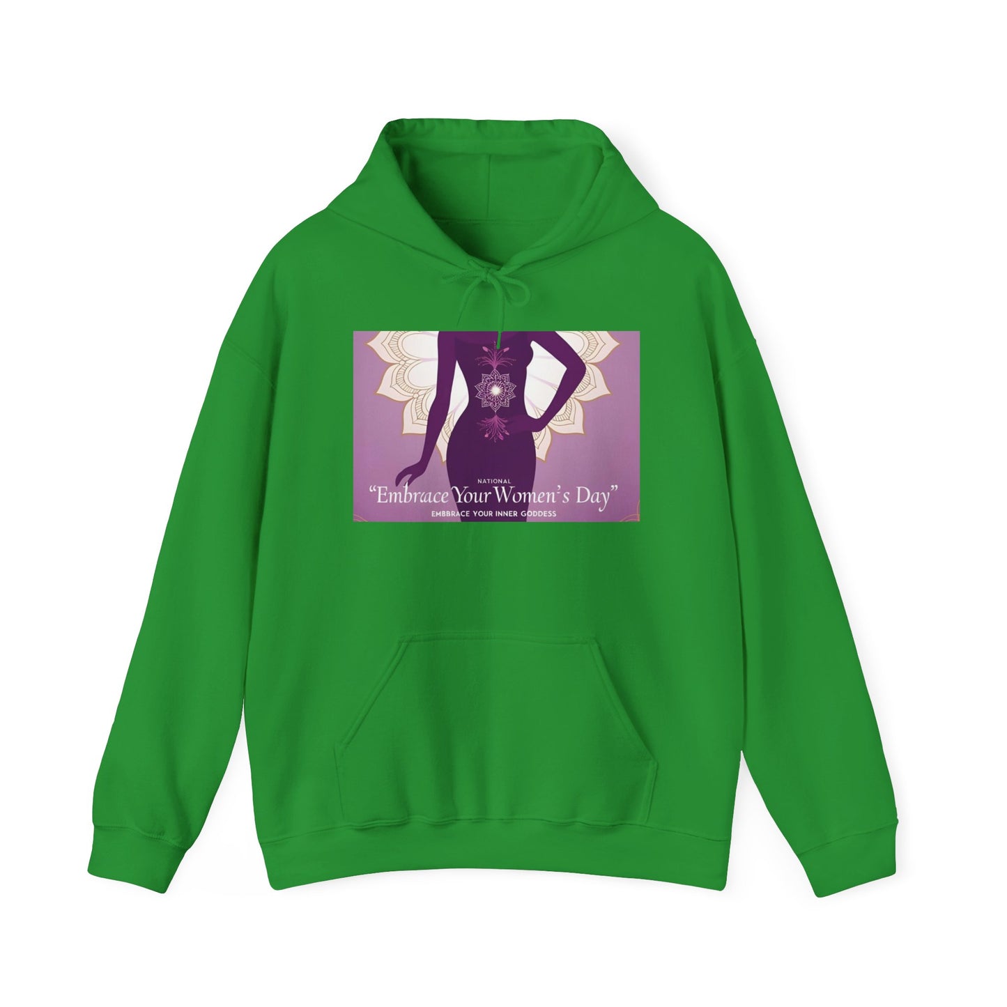 Embrace Your Women's Day Hoodie - Unisex Heavy Blend Sweatshirt