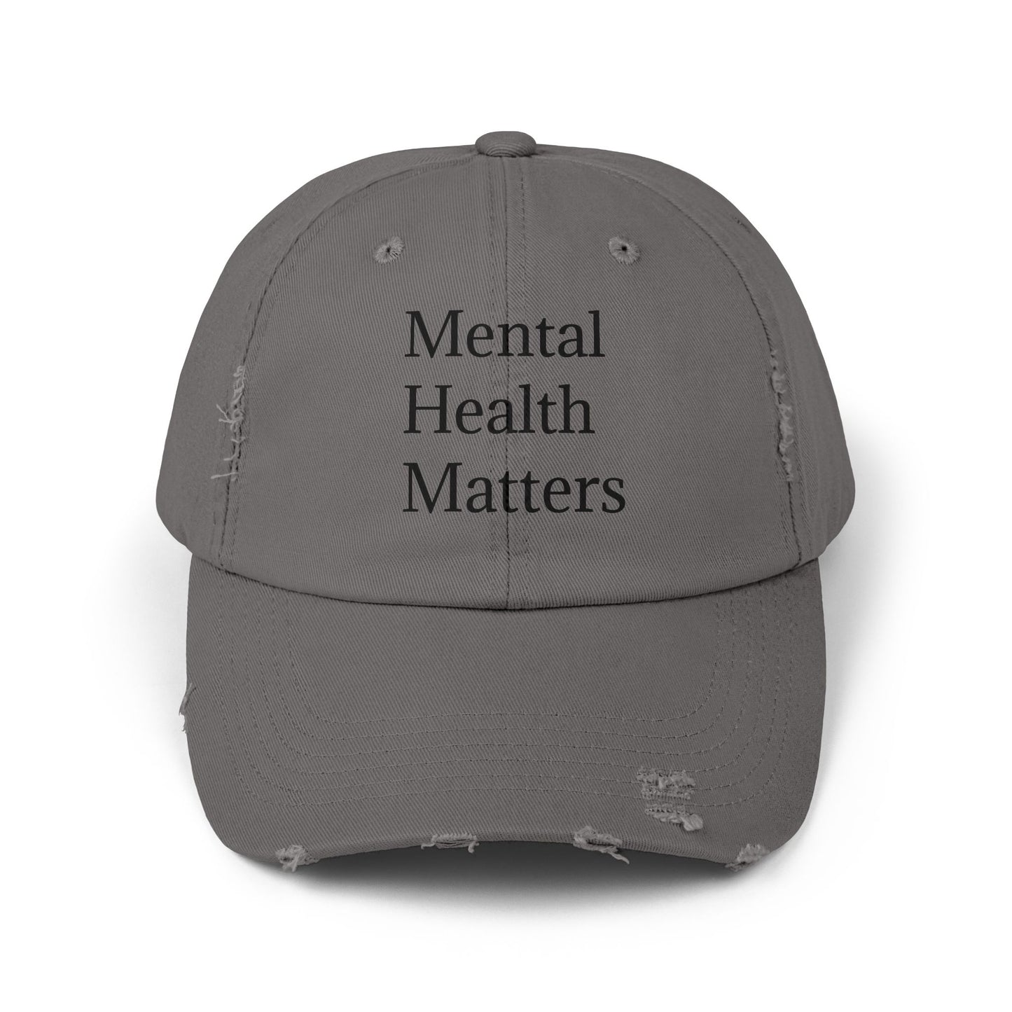 Distressed Cap - Mental Health Matter