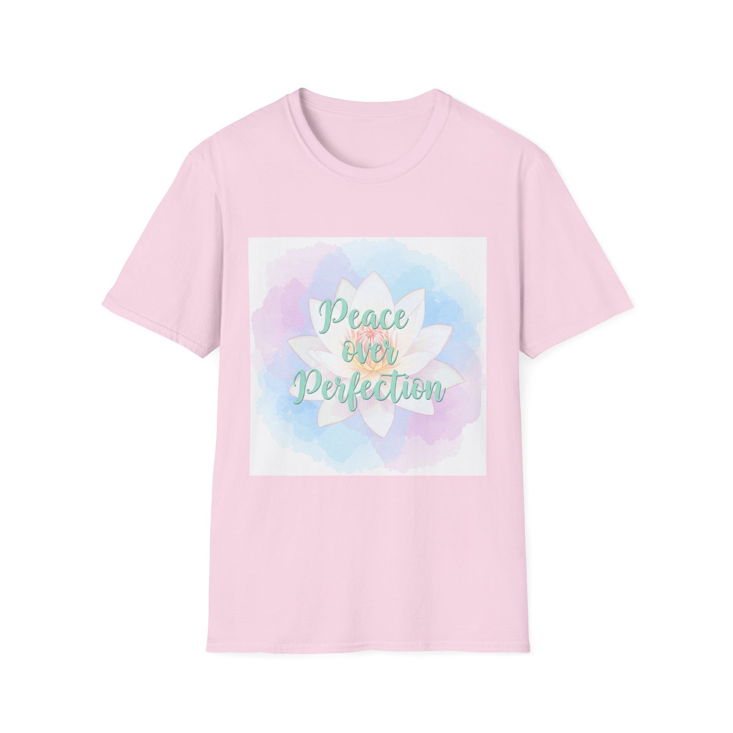 Peace Over Perfection Unisex Softstyle T-Shirt - Inspirational Casual Wear