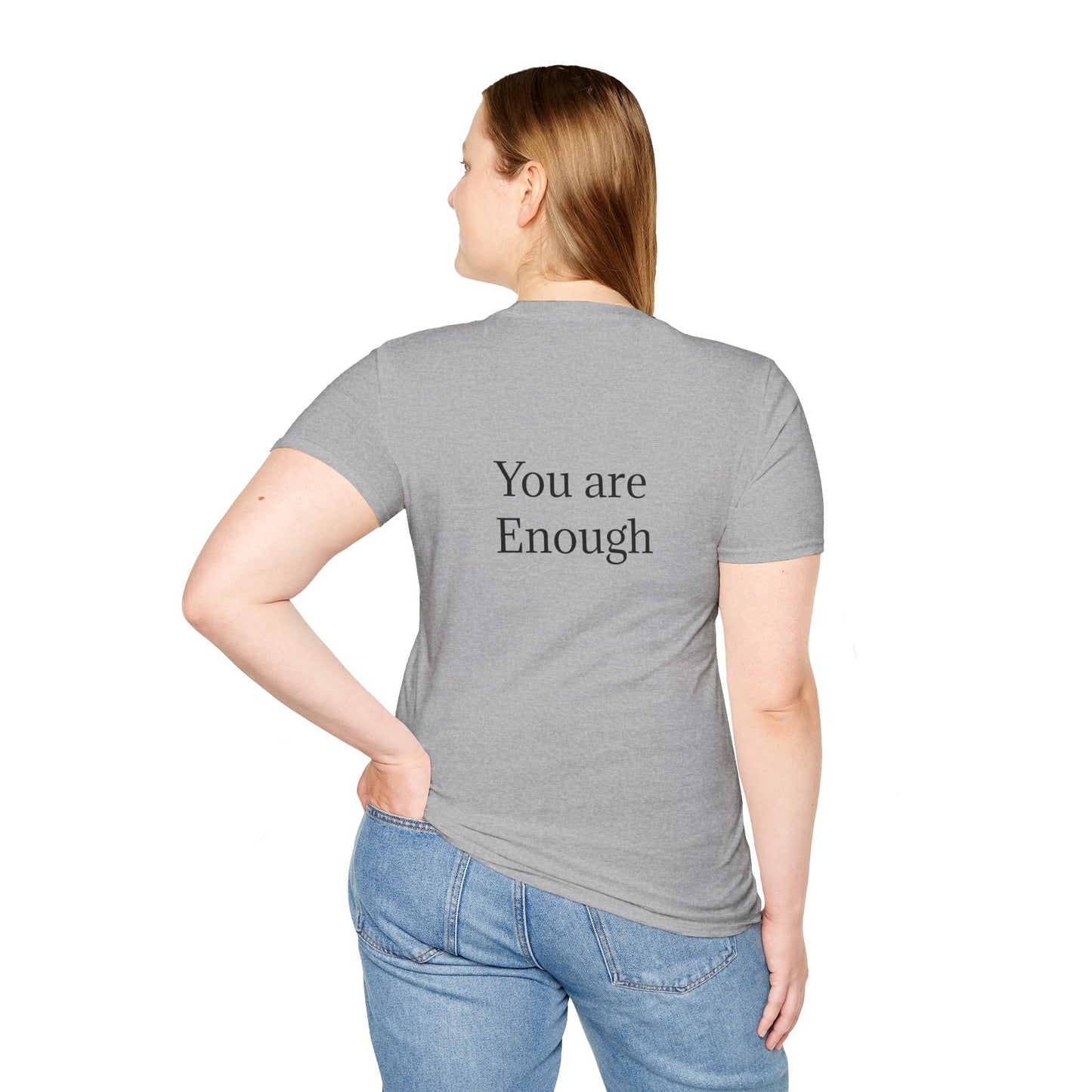 Inspirational Unisex Softstyle T-Shirt - "You are Enough"