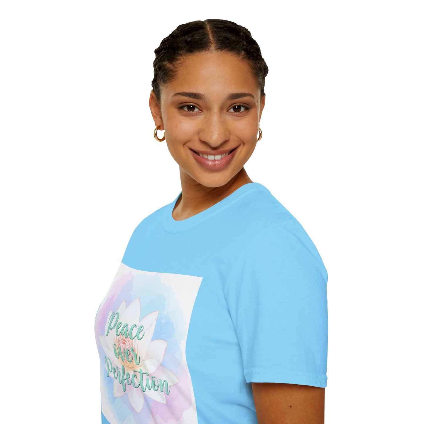 Peace Over Perfection Unisex Softstyle T-Shirt - Inspirational Casual Wear