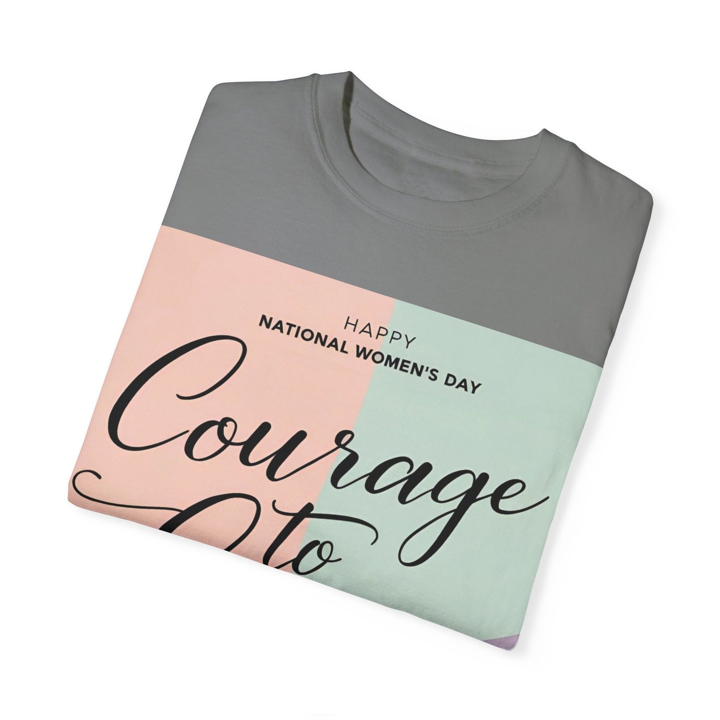 Courage to Care Unisex-T-hemp vir Geestesgesondheidsbewustheid