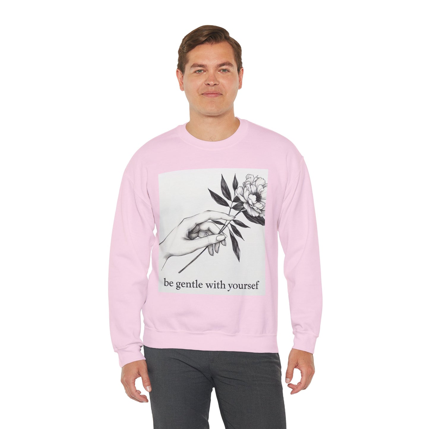 Be Gentle With Yourself Crewneck Sweatshirt - Unisex Heavy Blend™