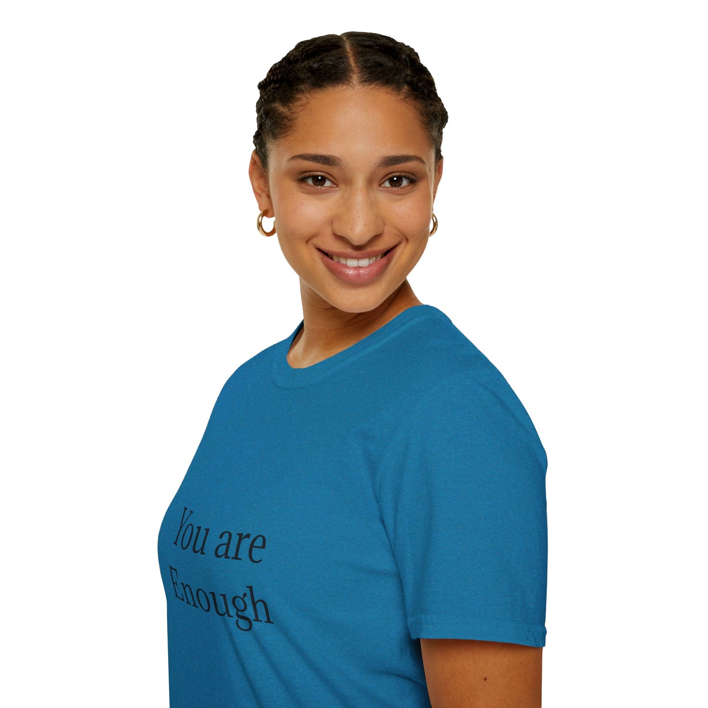 Inspirational Unisex Softstyle T-Shirt - "You are Enough"