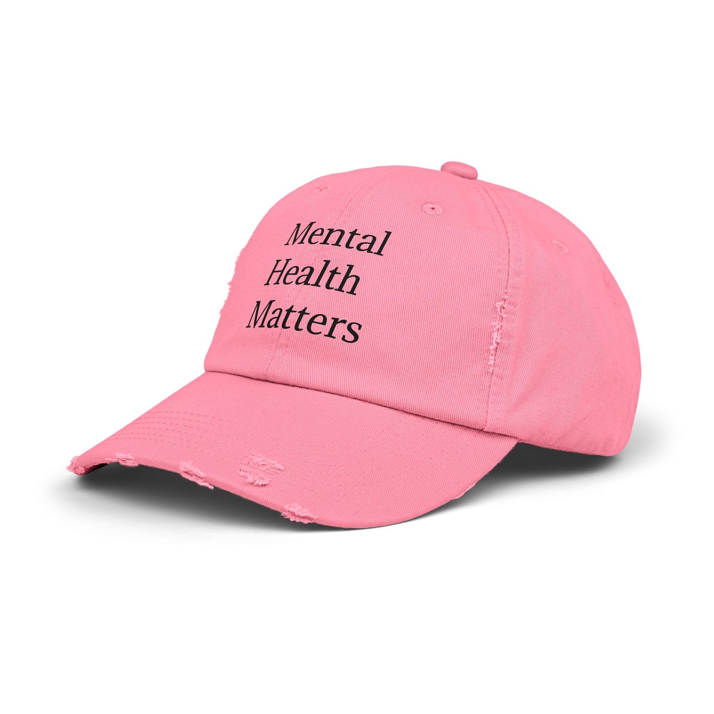 Distressed Cap - Mental Health Matter