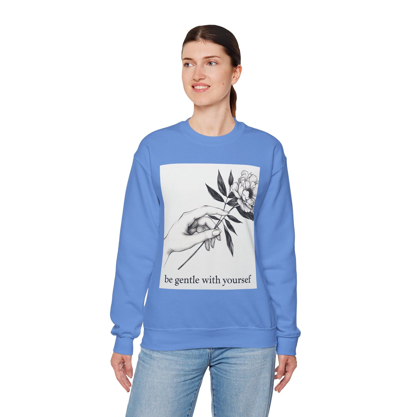 Be Gentle With Yourself Crewneck Sweatshirt - Unisex Heavy Blend™