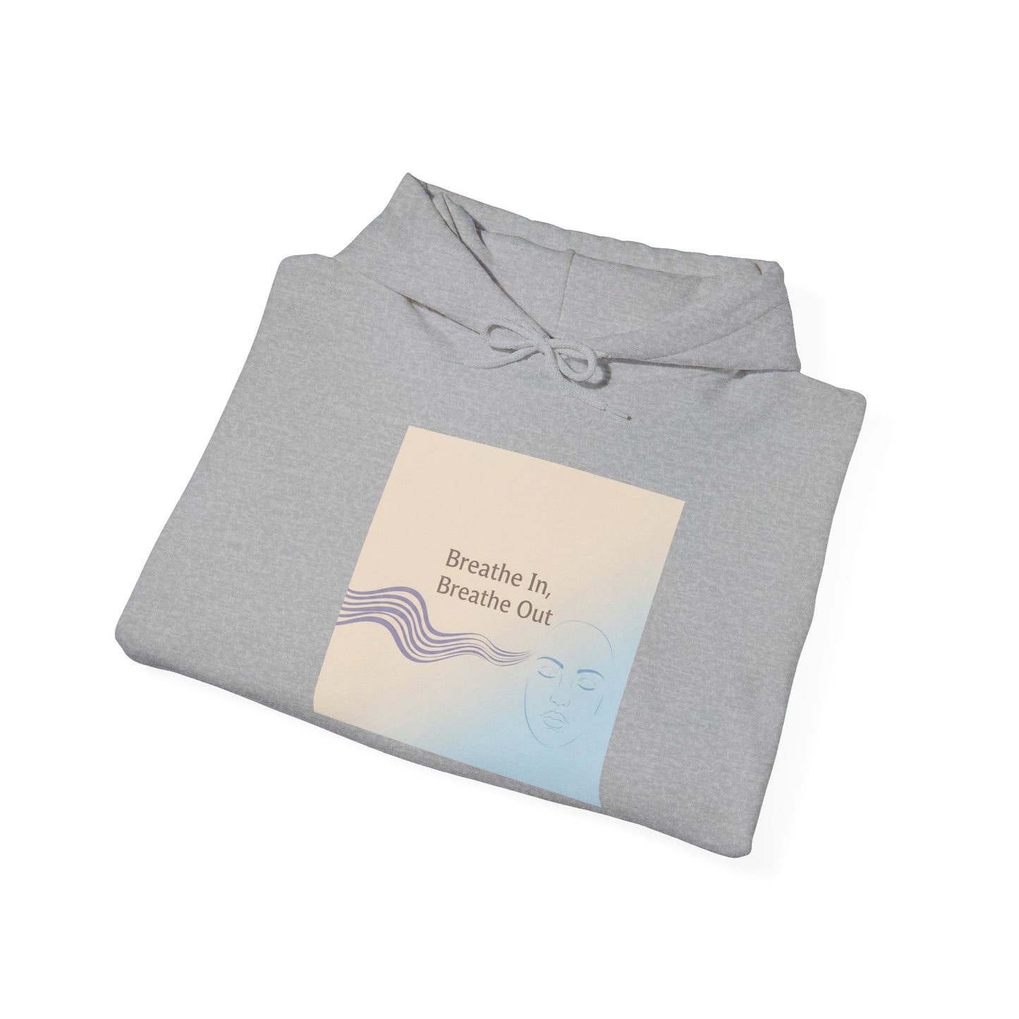 Mindfulness Breathe In Hoodie for Stress Relief