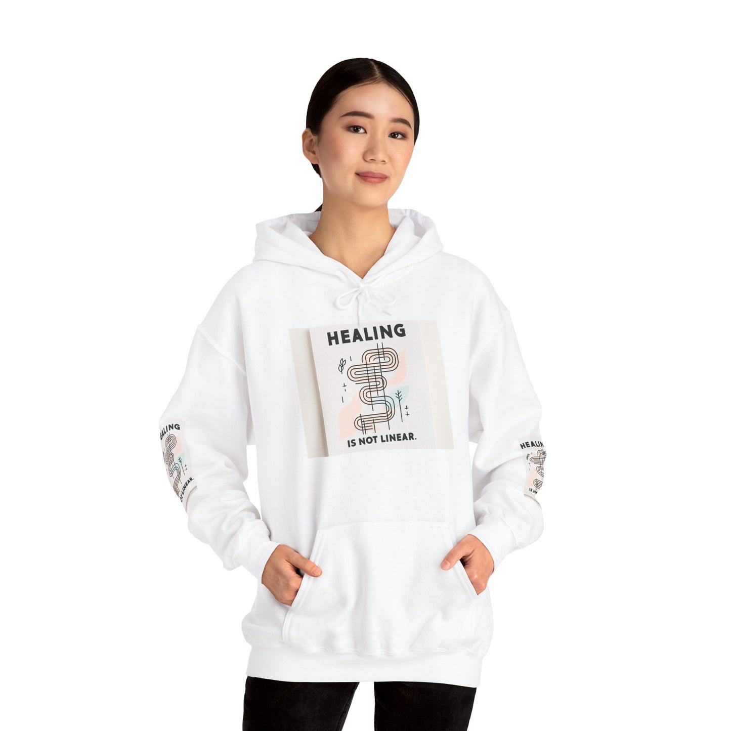 Genesing is nie lineêre hoodie nie