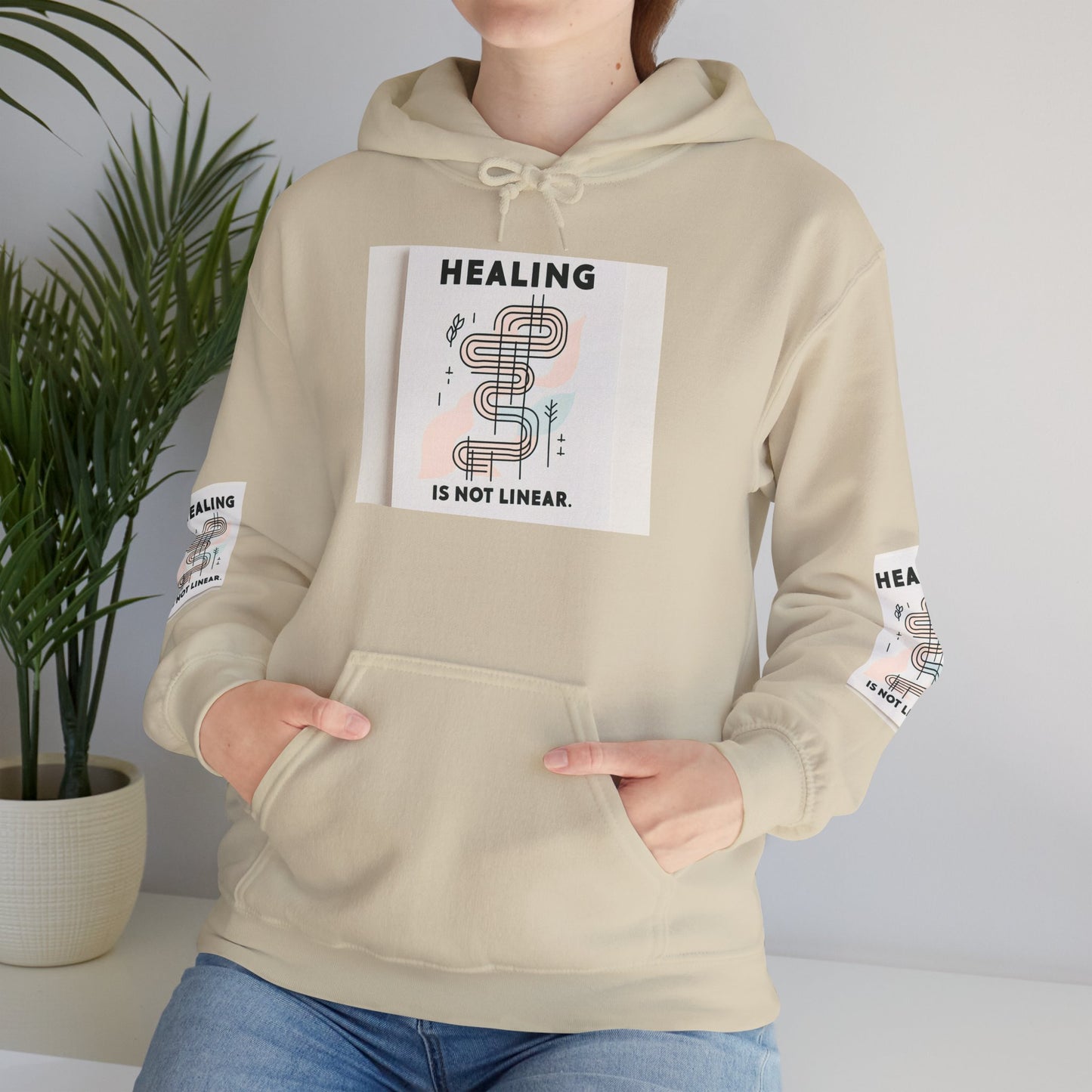 Genesing is nie lineêre hoodie nie