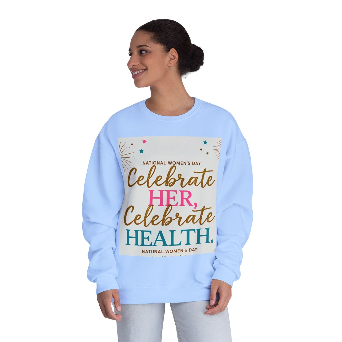 HER Health Sweatshirt ကို ဂုဏ်ပြုပါ။