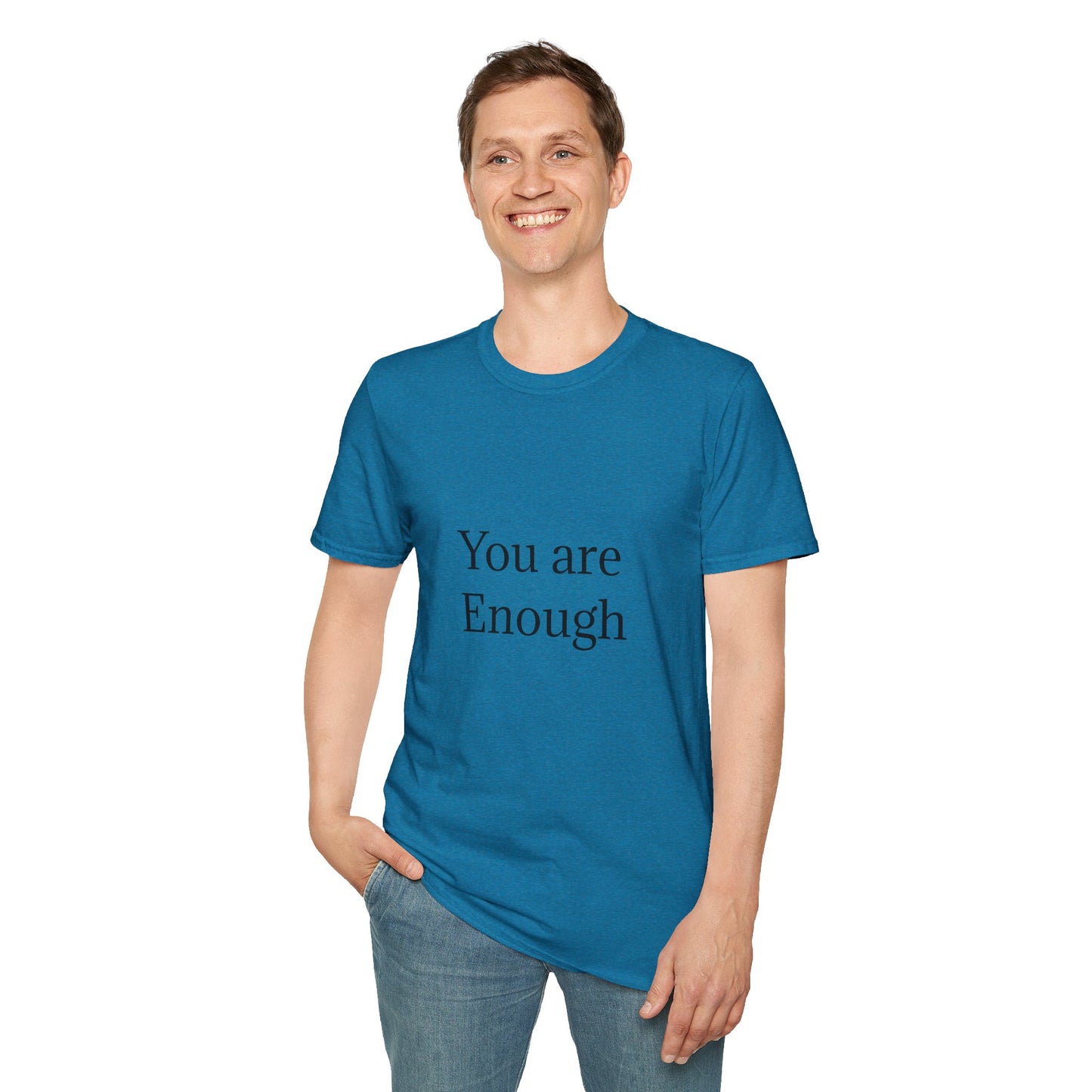 Inspirational Unisex Softstyle T-Shirt - "You are Enough"