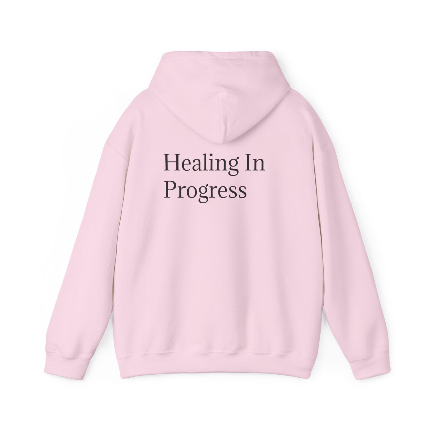 တိုးတက်မှုအတွက် ကုစားခြင်း Unisex Heavy Blend Hoodie - Self-Care &amp; Relaxation အတွက် ဇိမ်ခံအင်္ကျီ