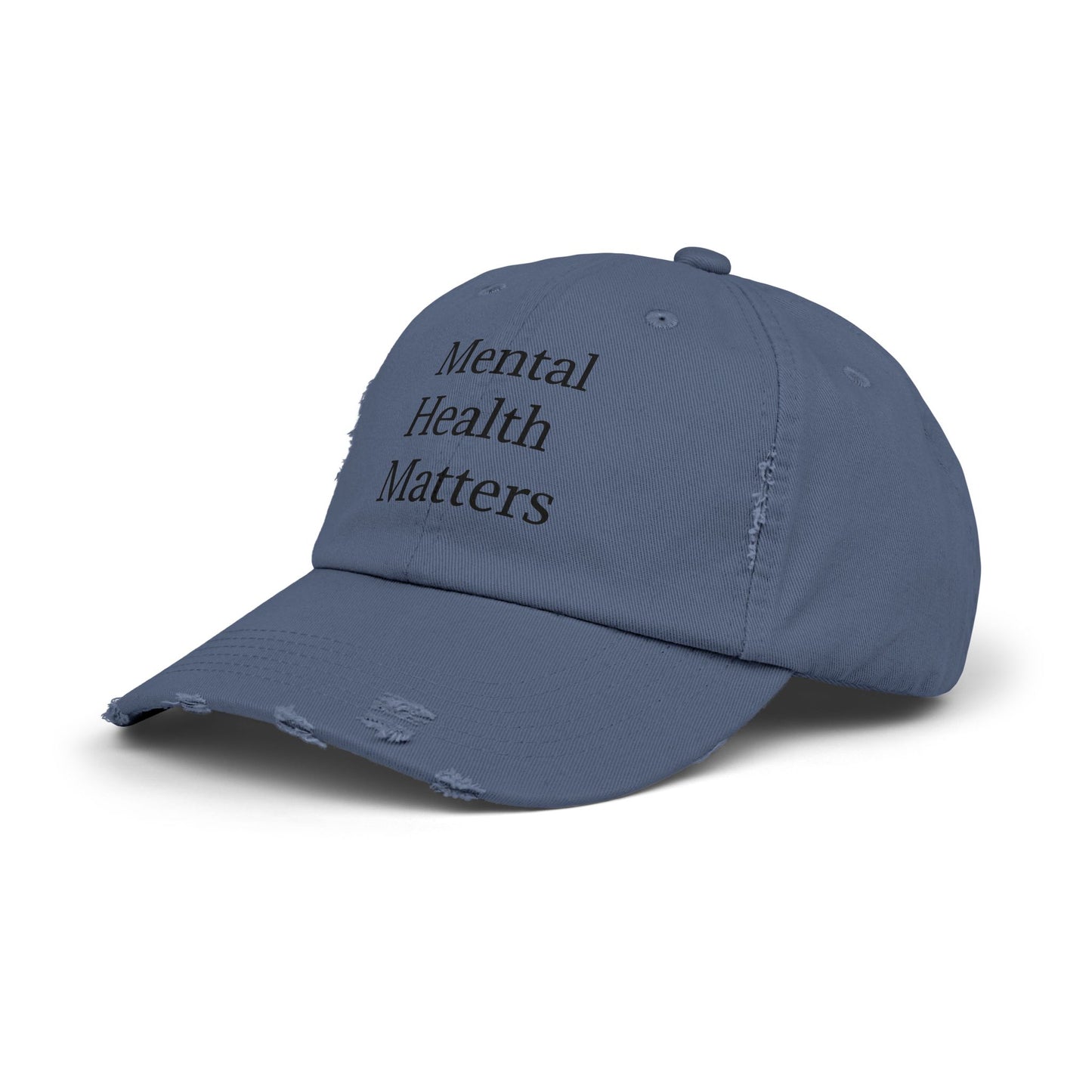 Distressed Cap - Mental Health Matter