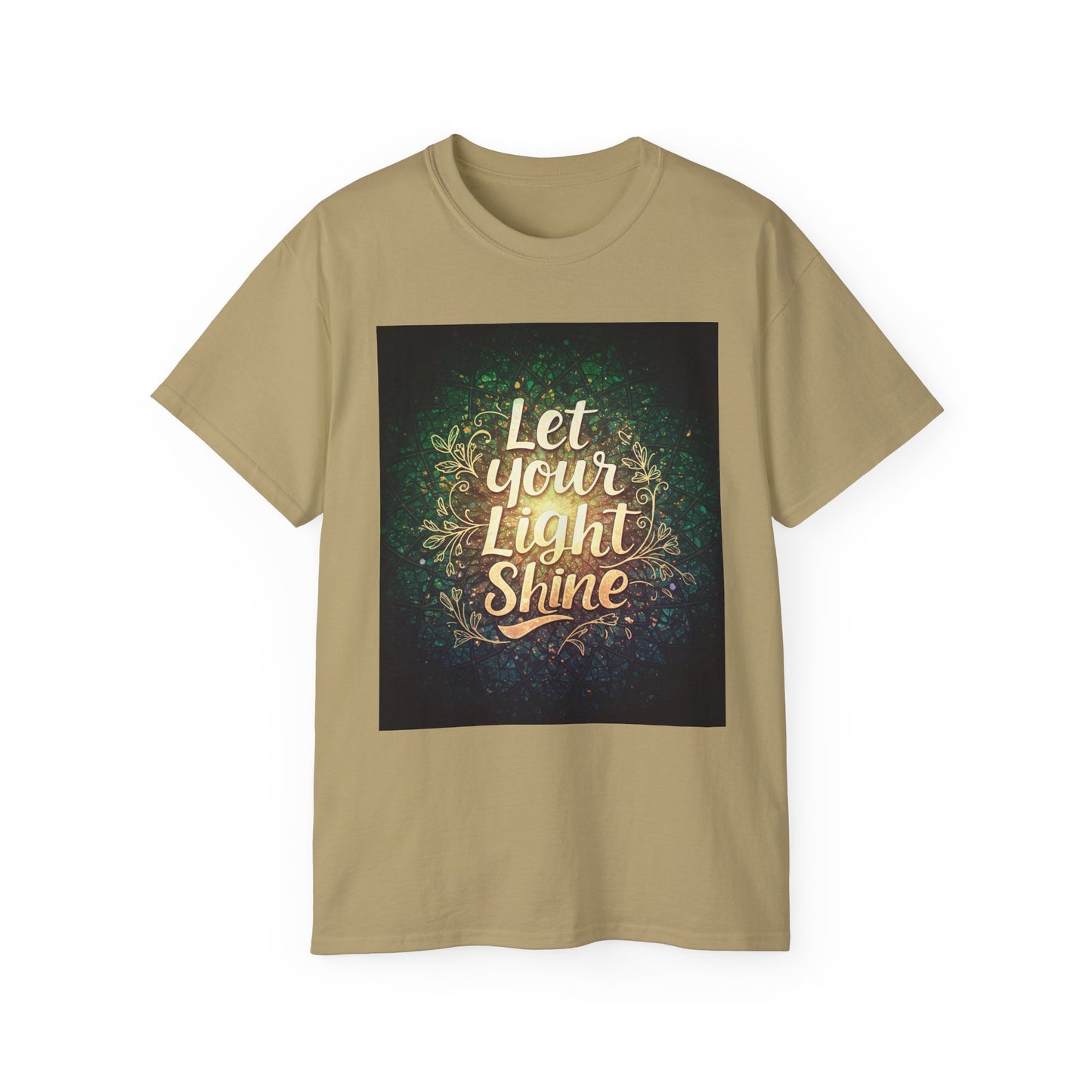 Inspirerende Unisex Ultra Cotton Tee - "Laat jou lig skyn"