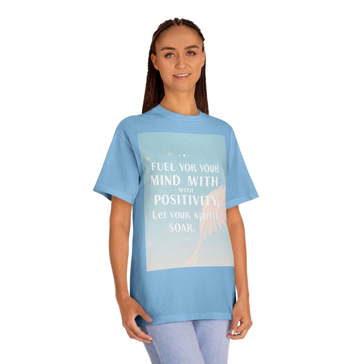 Inspirerende Positiwiteit Unisex Klassieke Tee - Mindset Motivering T-hemp