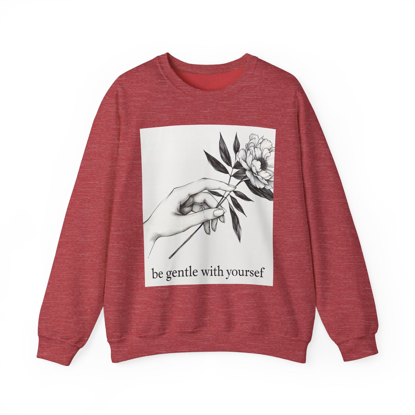 Be Gentle With Yourself Crewneck Sweatshirt - Unisex Heavy Blend™