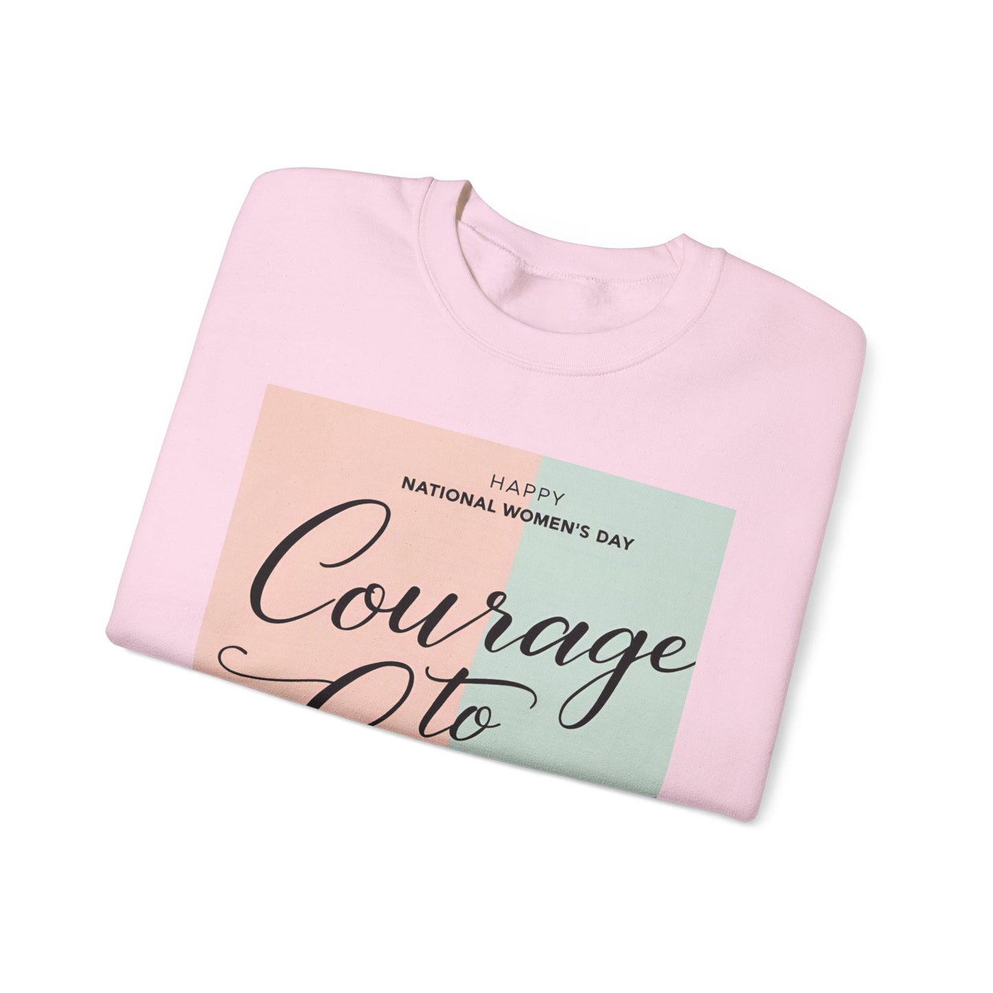 Courage to Care Sweatshirt vir Geestesgesondheidsbewustheid