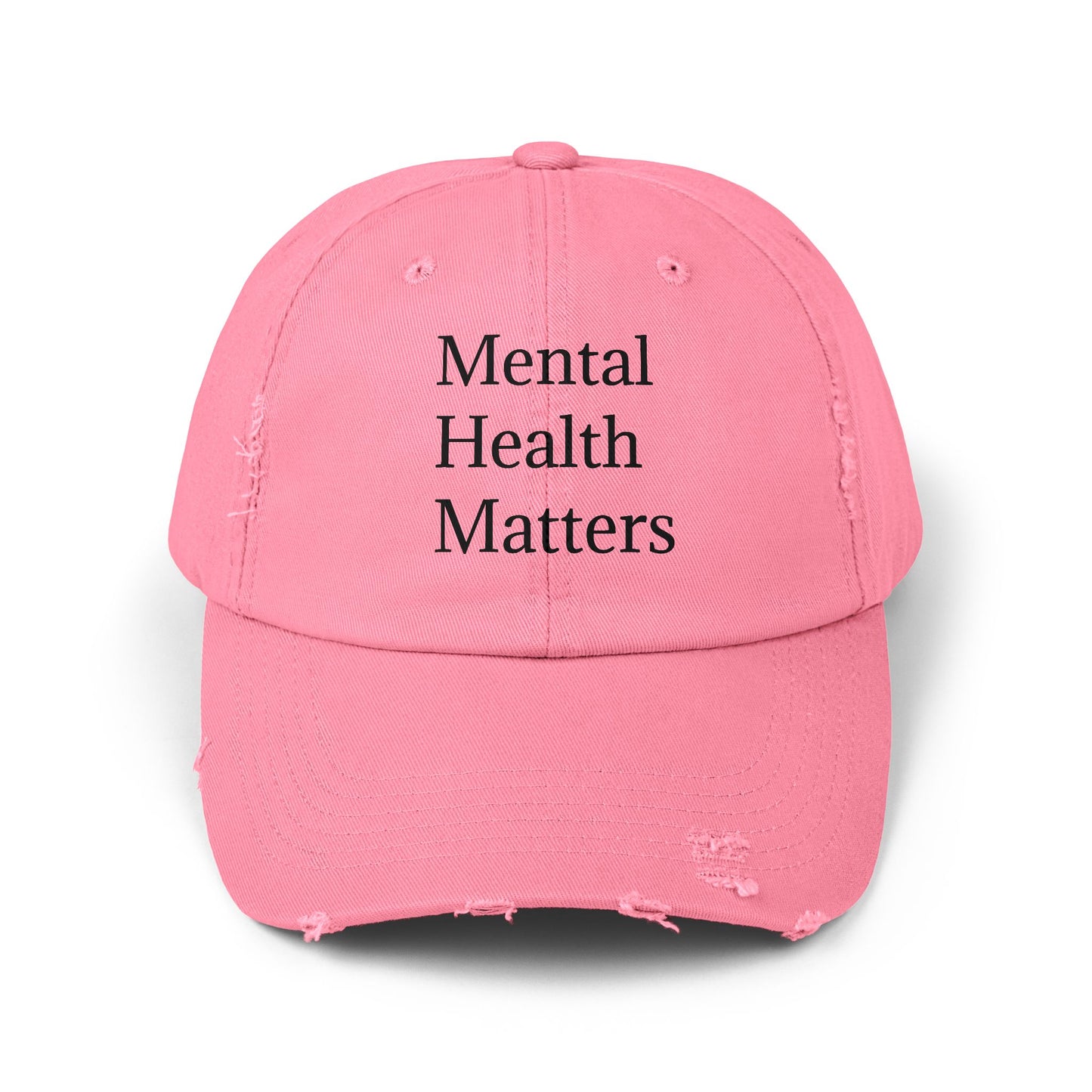 Distressed Cap - Mental Health Matter