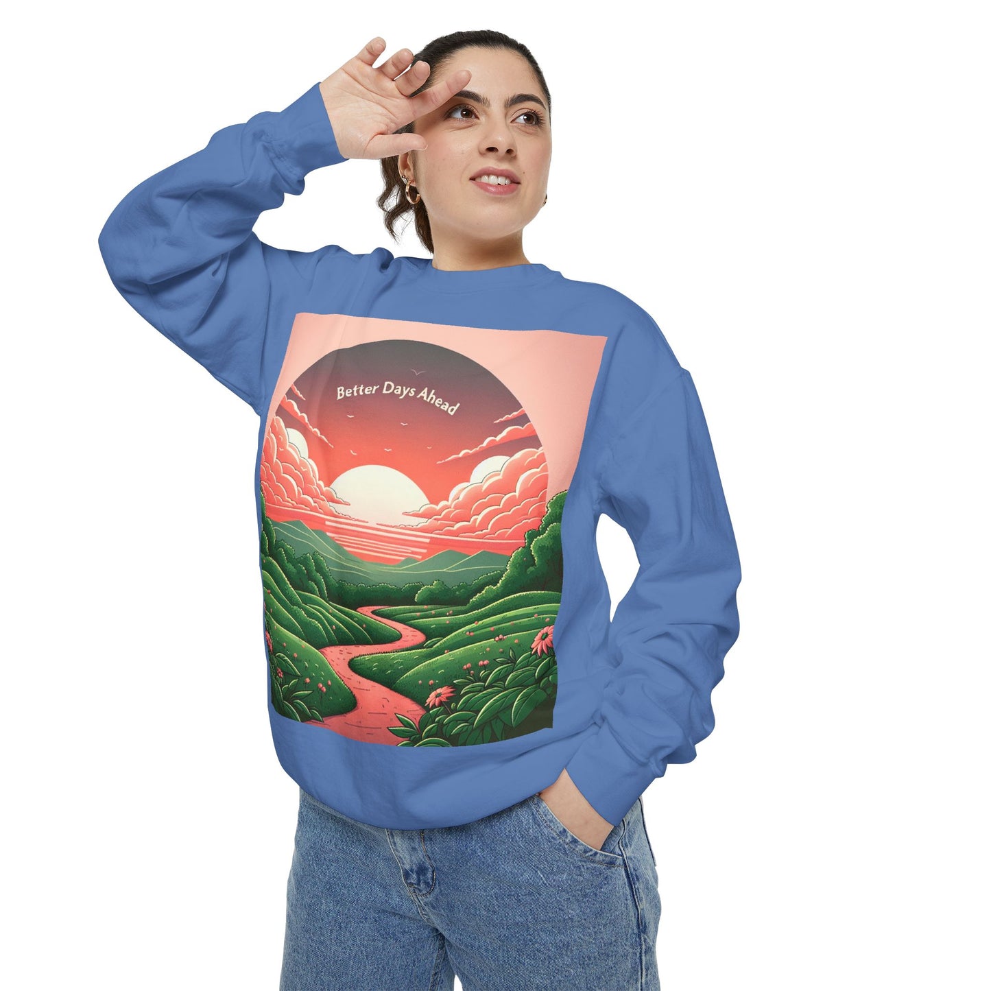 Unisex Garment-Dyed Sweatshirt