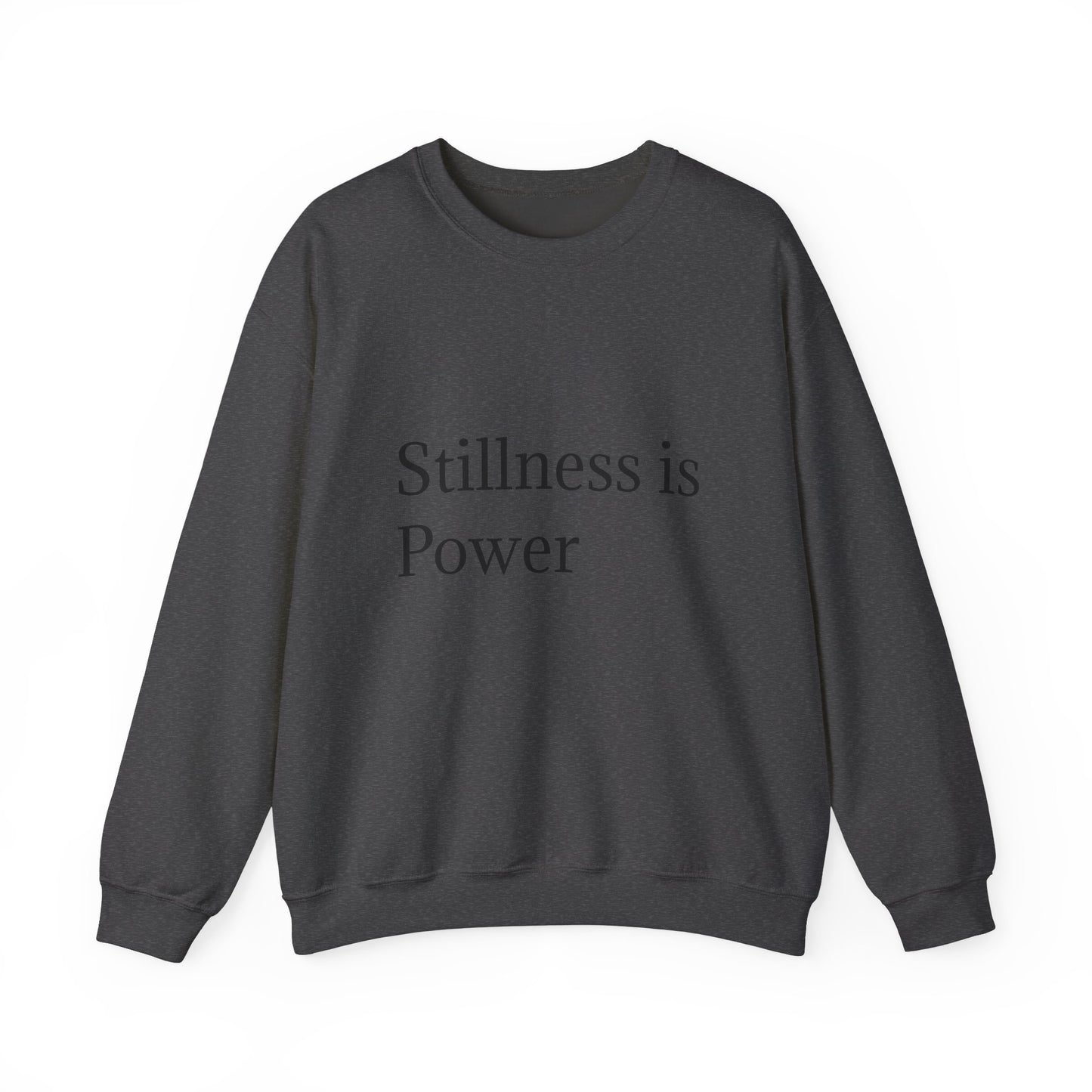 Stillness သည် Power Unisex Heavy Blend™ Crewneck Sweatshirt ဖြစ်သည်။