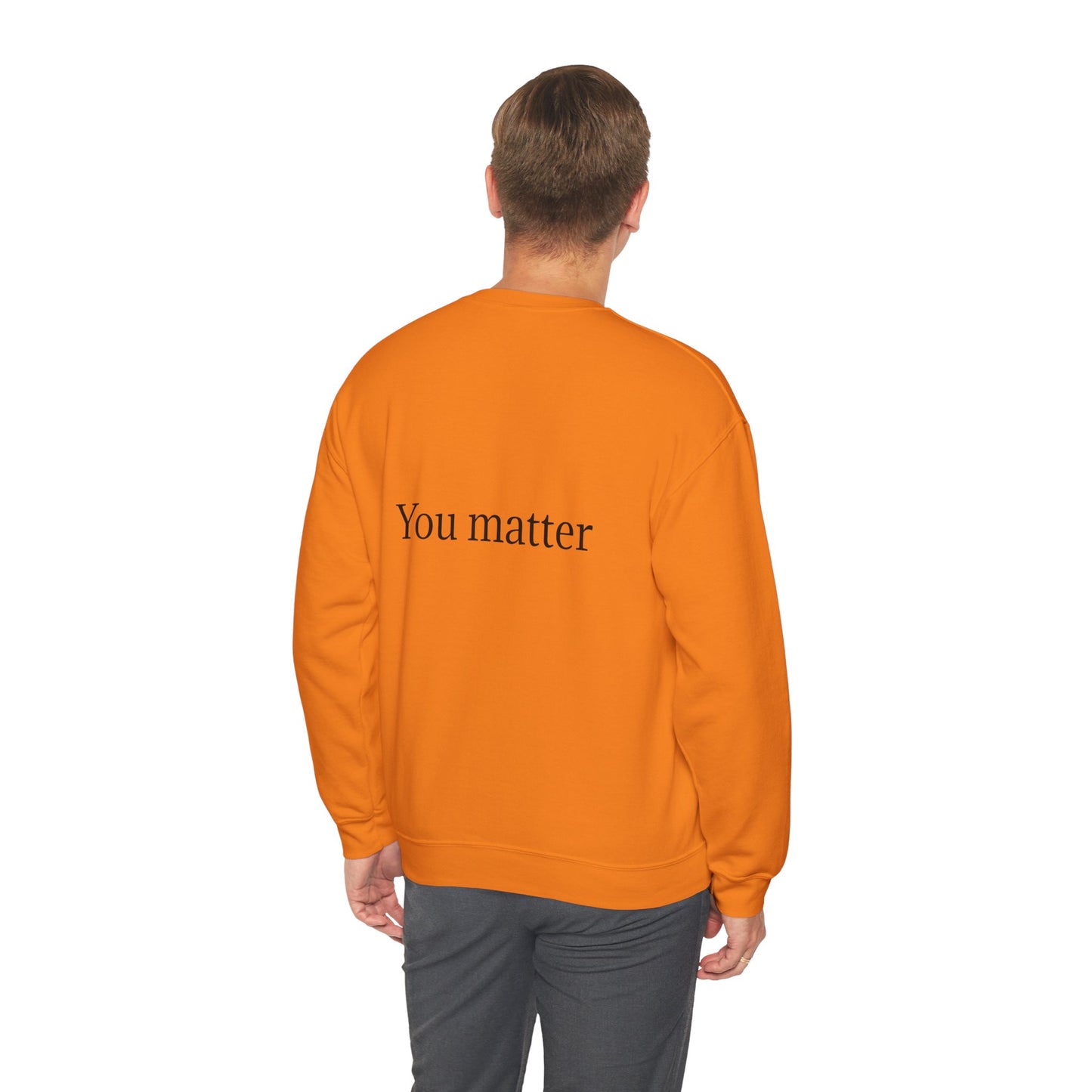 You Matter Unisex Heavy Blend™ Rondnek-trui - Gerieflike en inspirerende klere