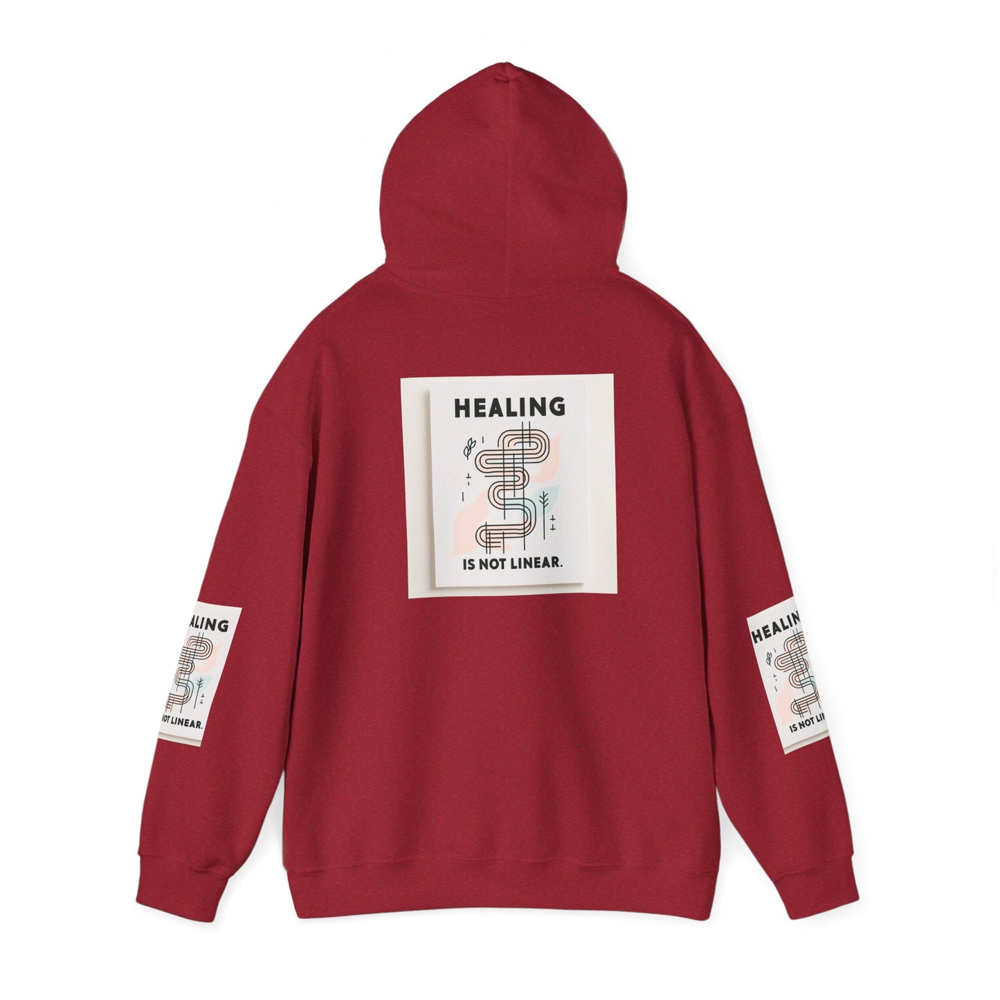 Genesing is nie lineêre hoodie nie